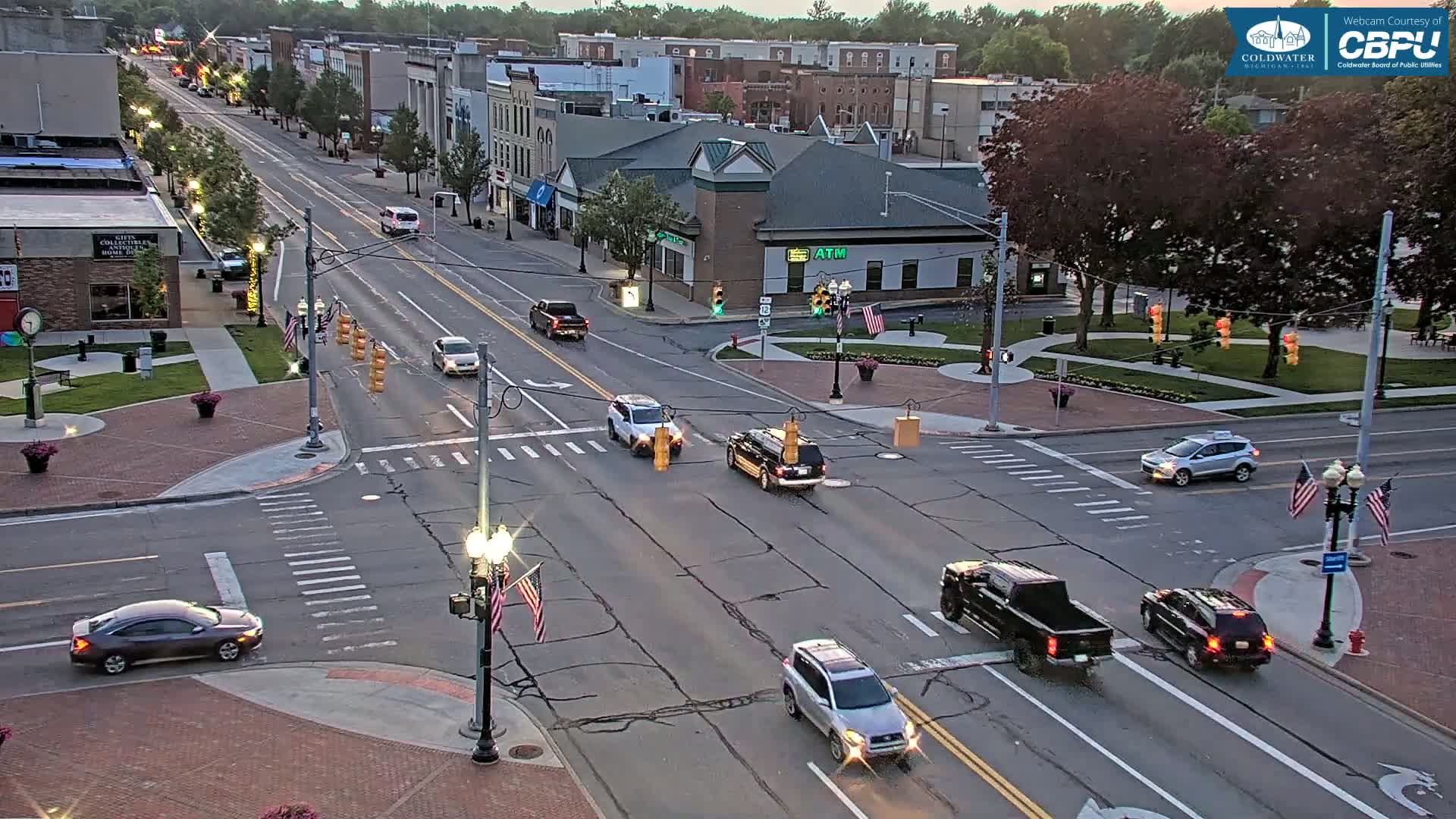 Coldwater Downtown Live Cam - Coldwater, Branch, Michigan, USA