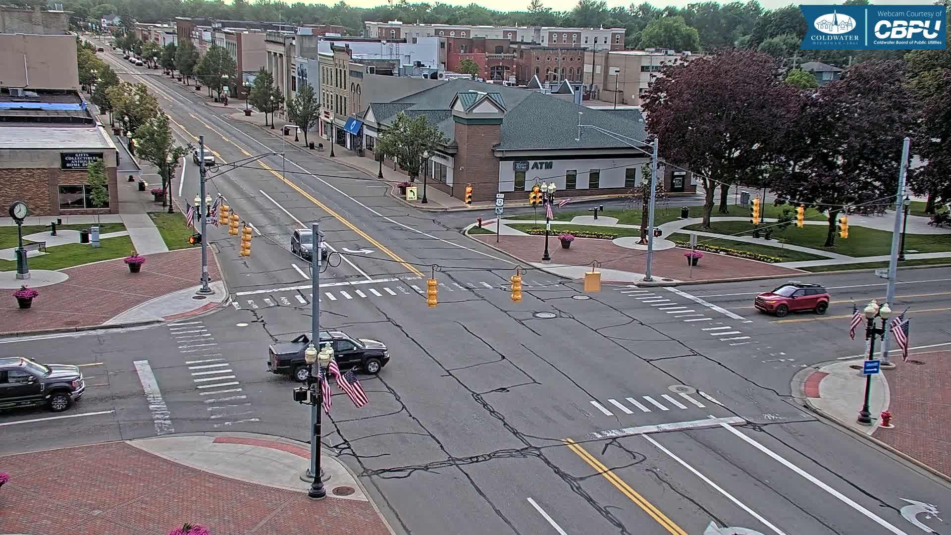 Coldwater Downtown Live Cam - Coldwater, Branch, Michigan, USA