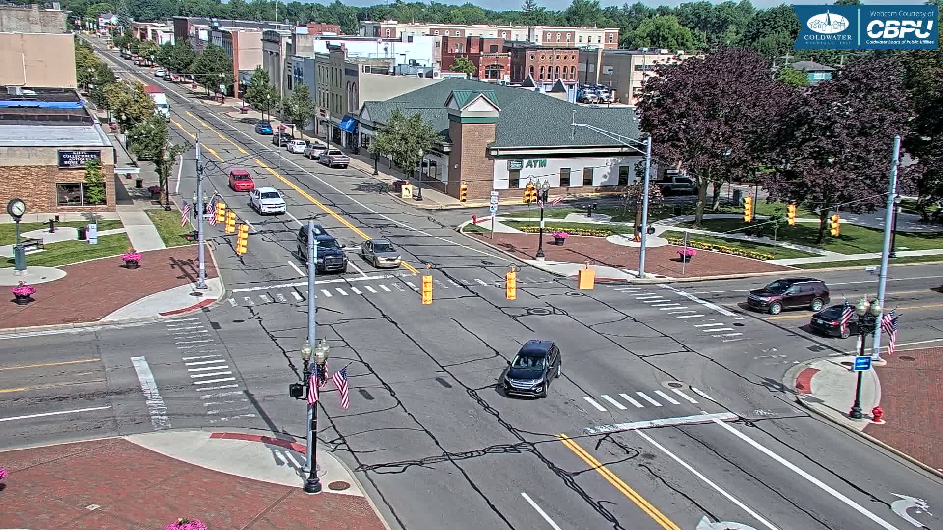 Coldwater Downtown Live Cam - Coldwater, Branch, Michigan, USA