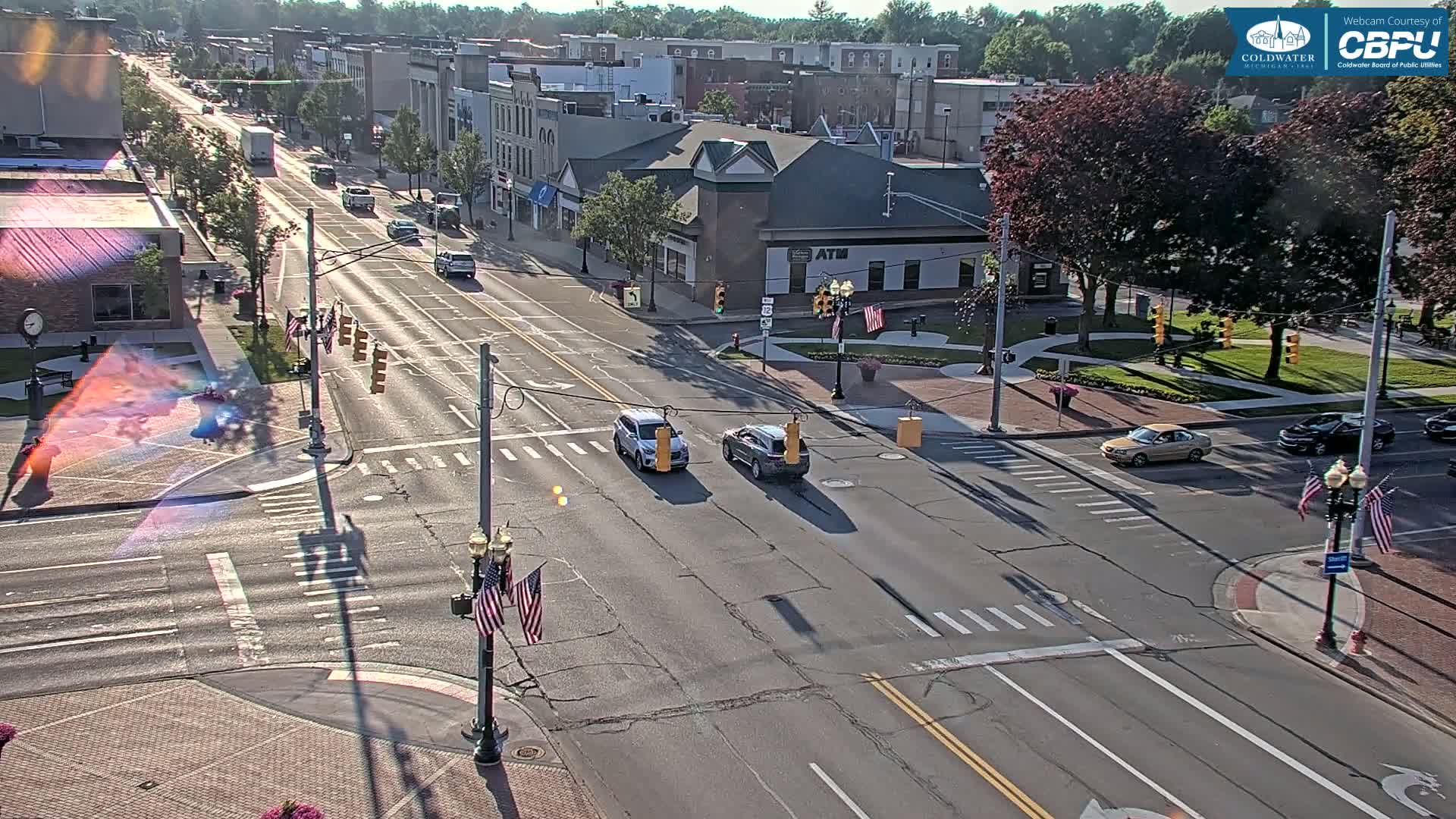Coldwater Downtown Live Cam - Coldwater, Branch, Michigan, USA