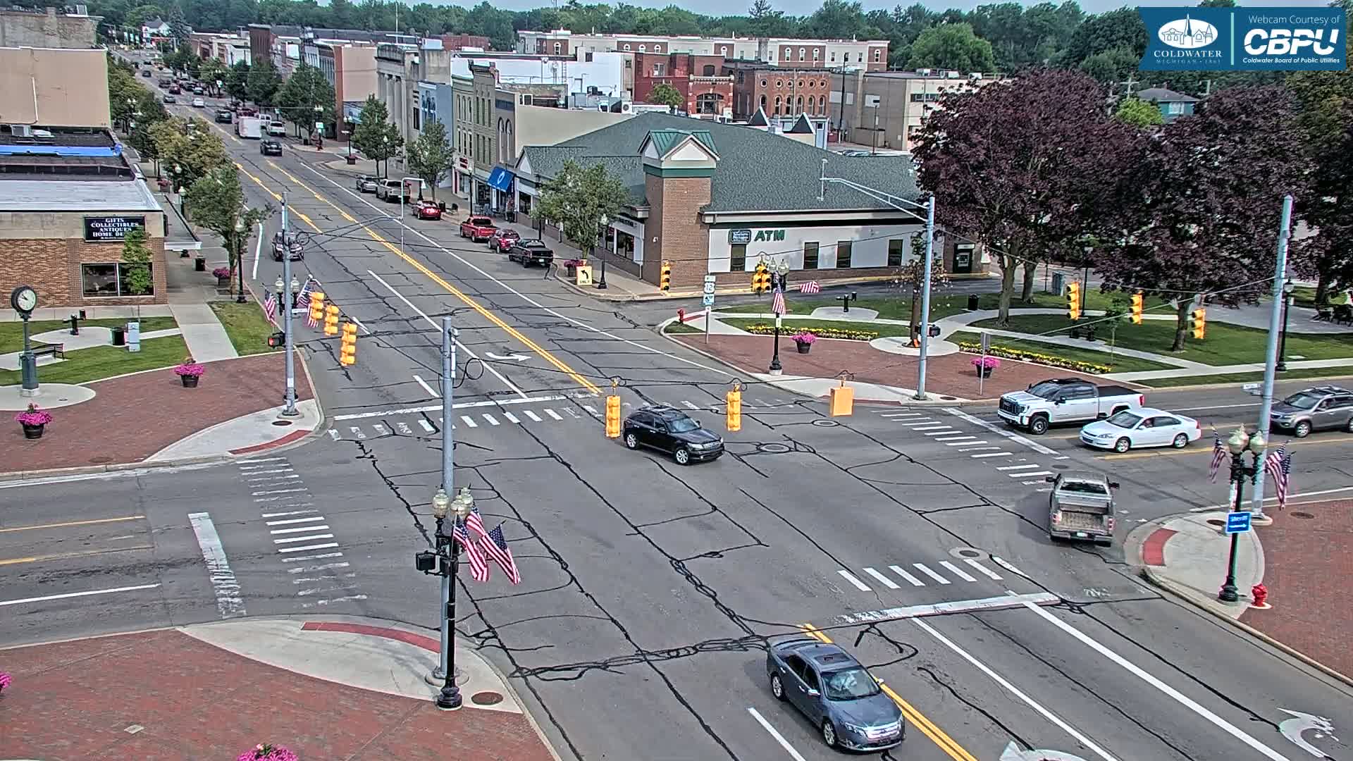 Coldwater Downtown Live Cam - Coldwater, Branch, Michigan, USA