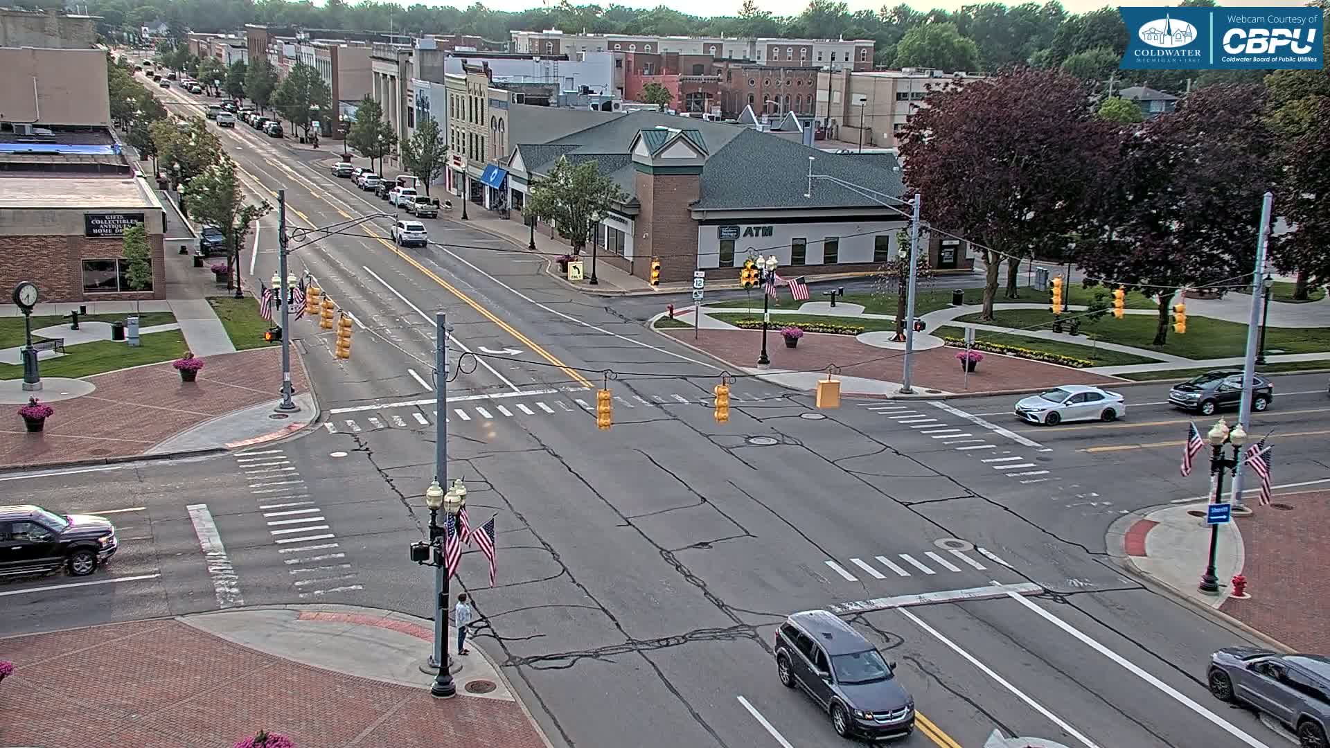 Coldwater Downtown Live Cam - Coldwater, Branch, Michigan, USA