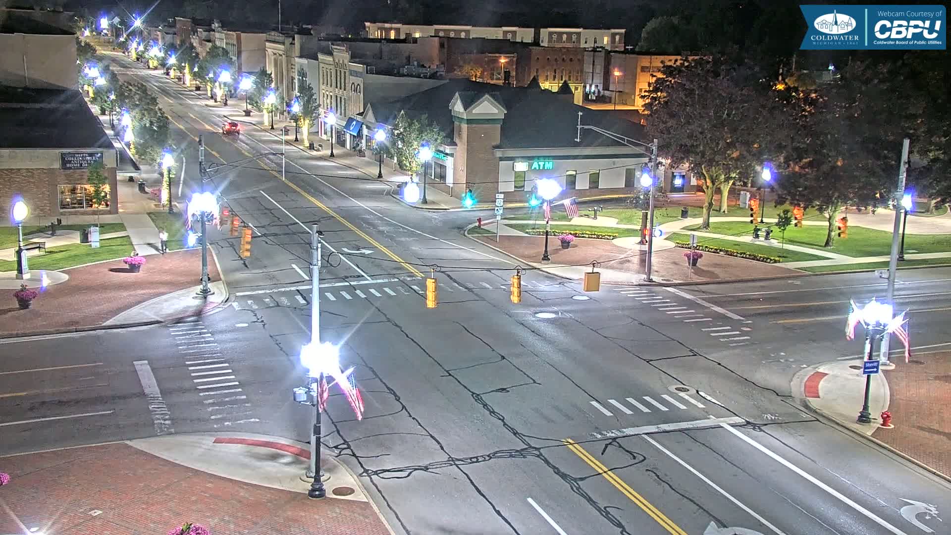 Coldwater Downtown Live Cam - Coldwater, Branch, Michigan, USA