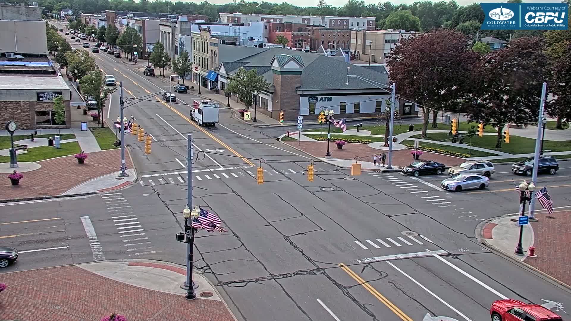 Coldwater Downtown Live Cam - Coldwater, Branch, Michigan, USA