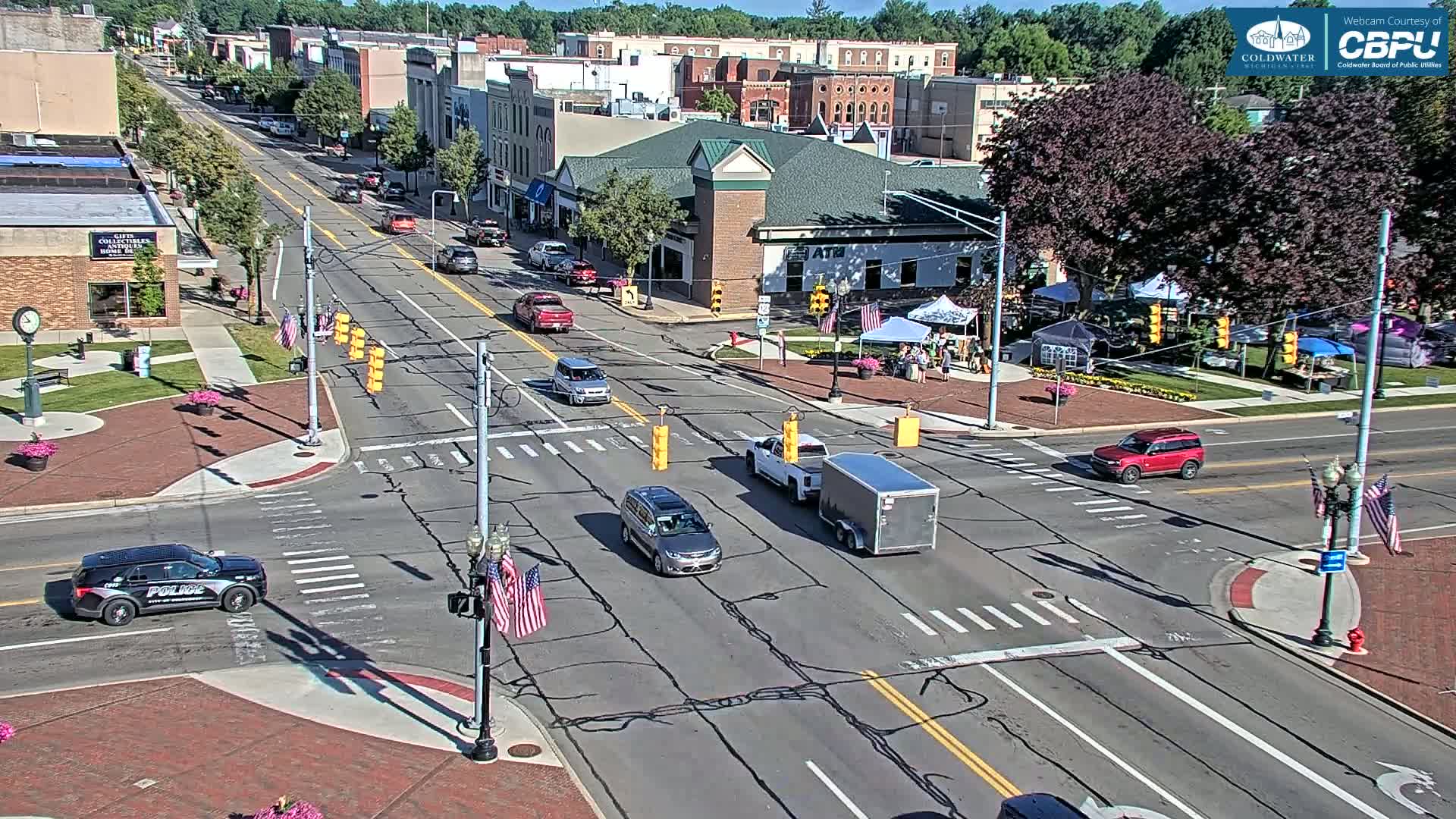 Coldwater Downtown Live Cam - Coldwater, Branch, Michigan, USA
