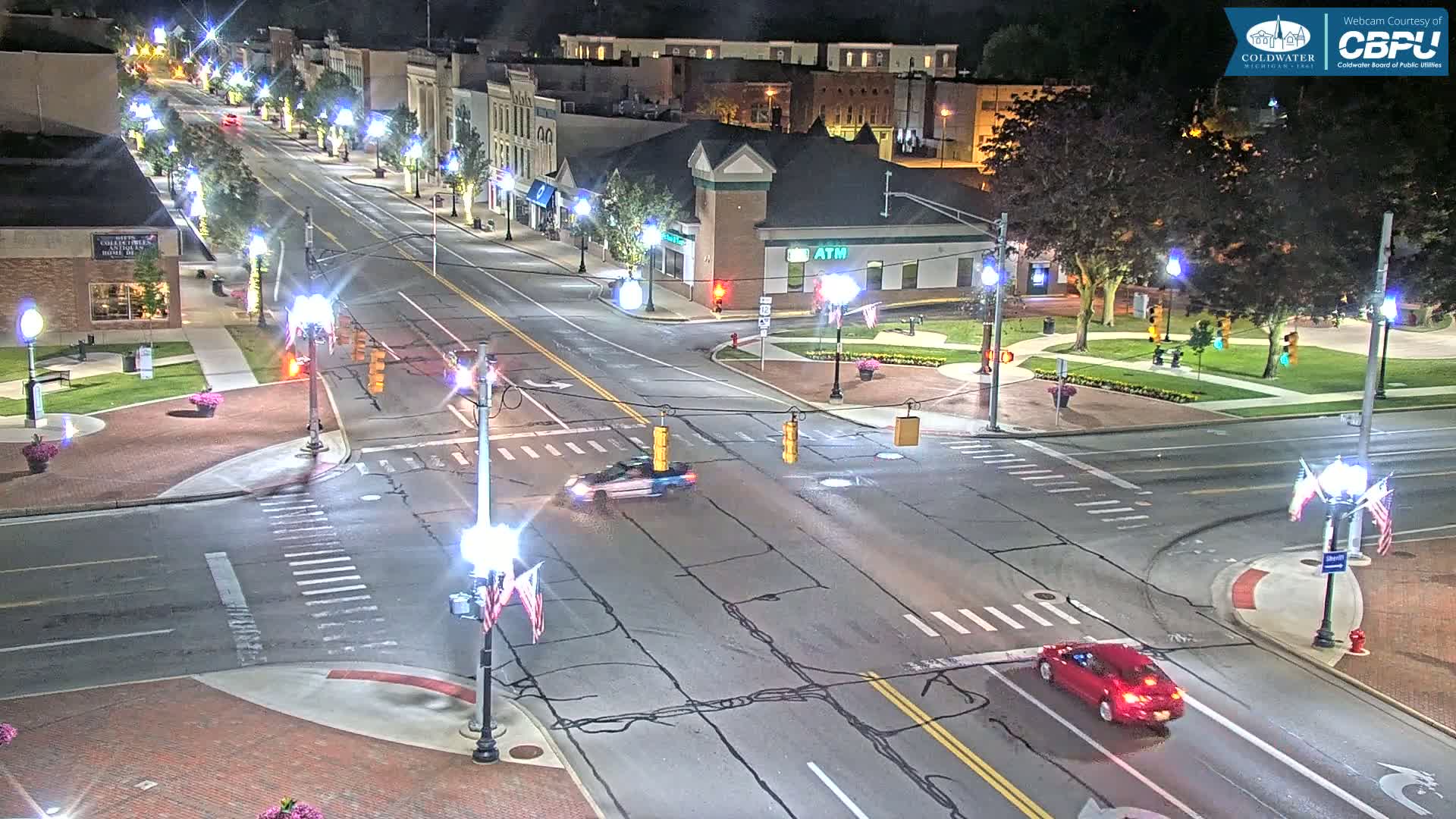Coldwater Downtown Live Cam - Coldwater, Branch, Michigan, USA