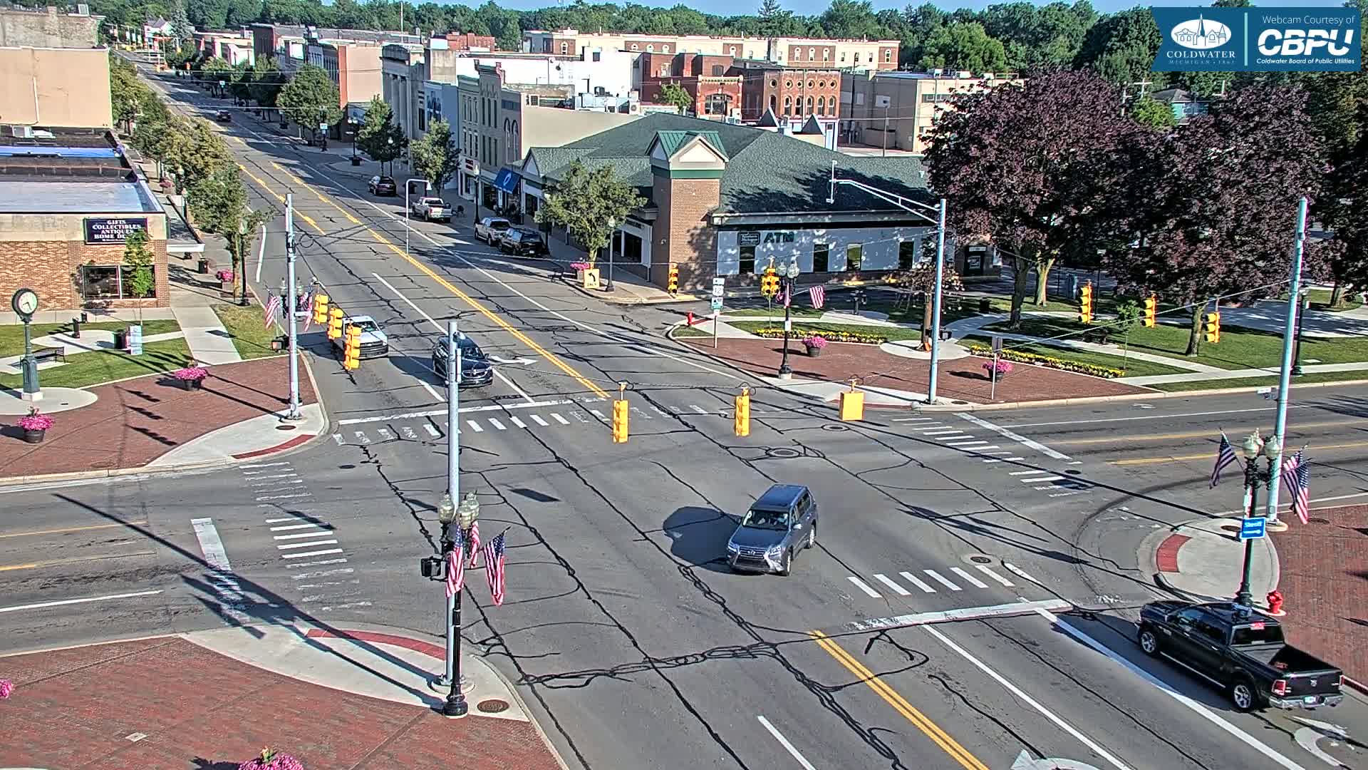 Coldwater Downtown Live Cam - Coldwater, Branch, Michigan, USA