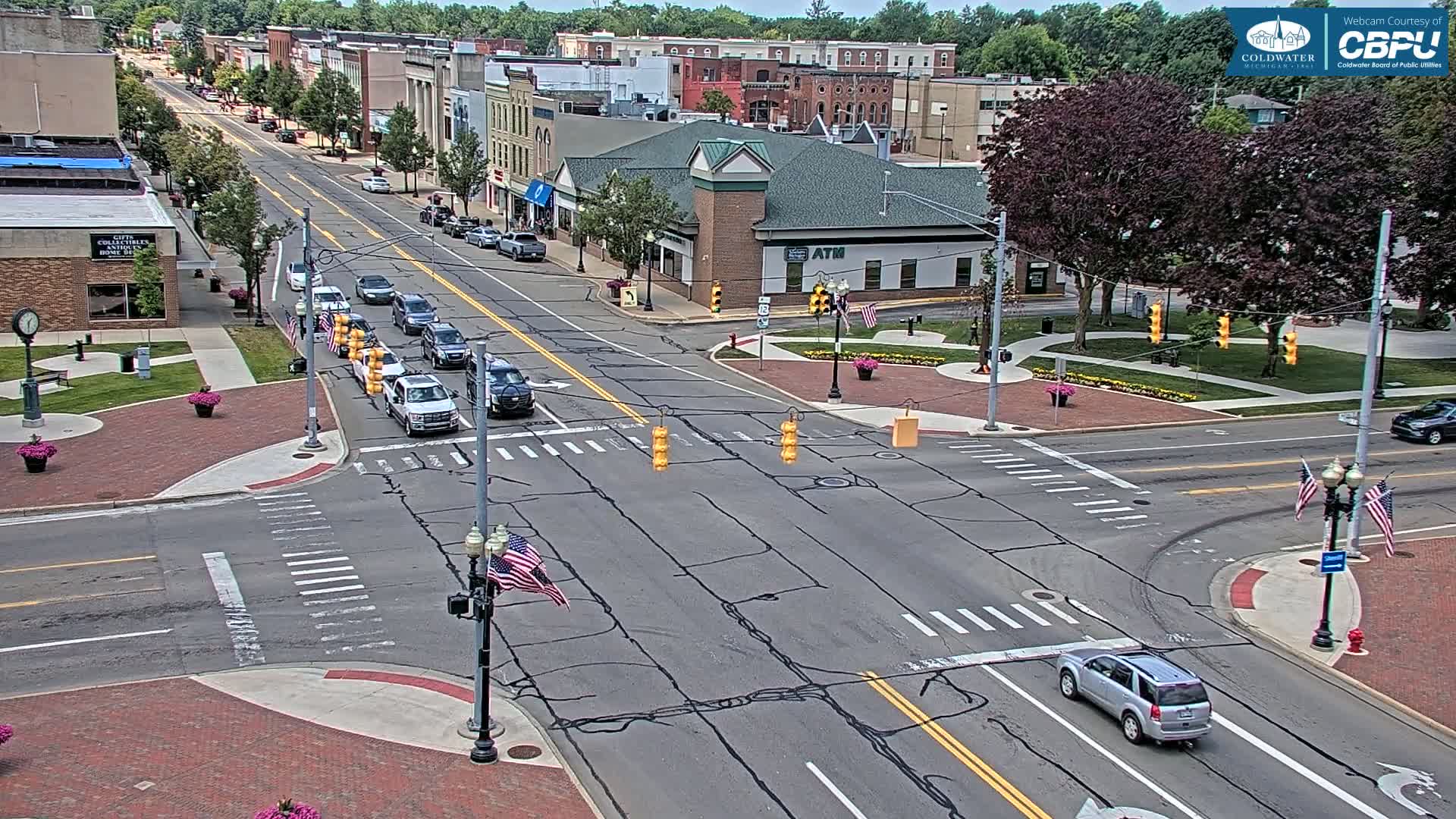 Coldwater Downtown Live Cam - Coldwater, Branch, Michigan, USA