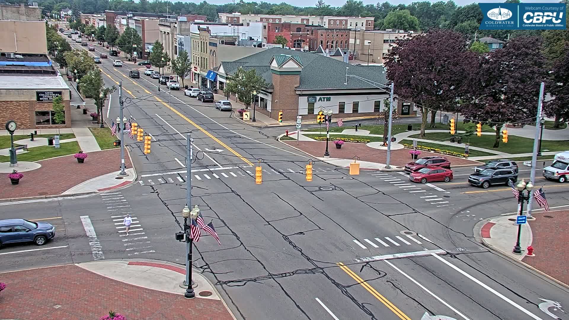 Coldwater Downtown Live Cam - Coldwater, Branch, Michigan, USA
