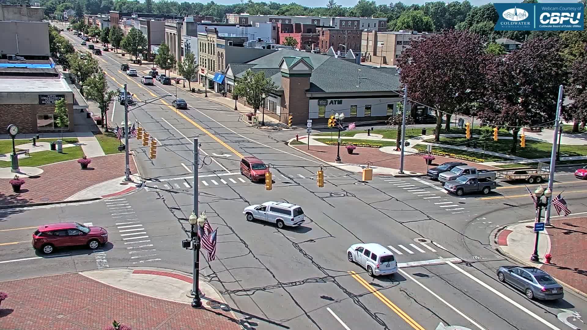Coldwater Downtown Live Cam - Coldwater, Branch, Michigan, USA