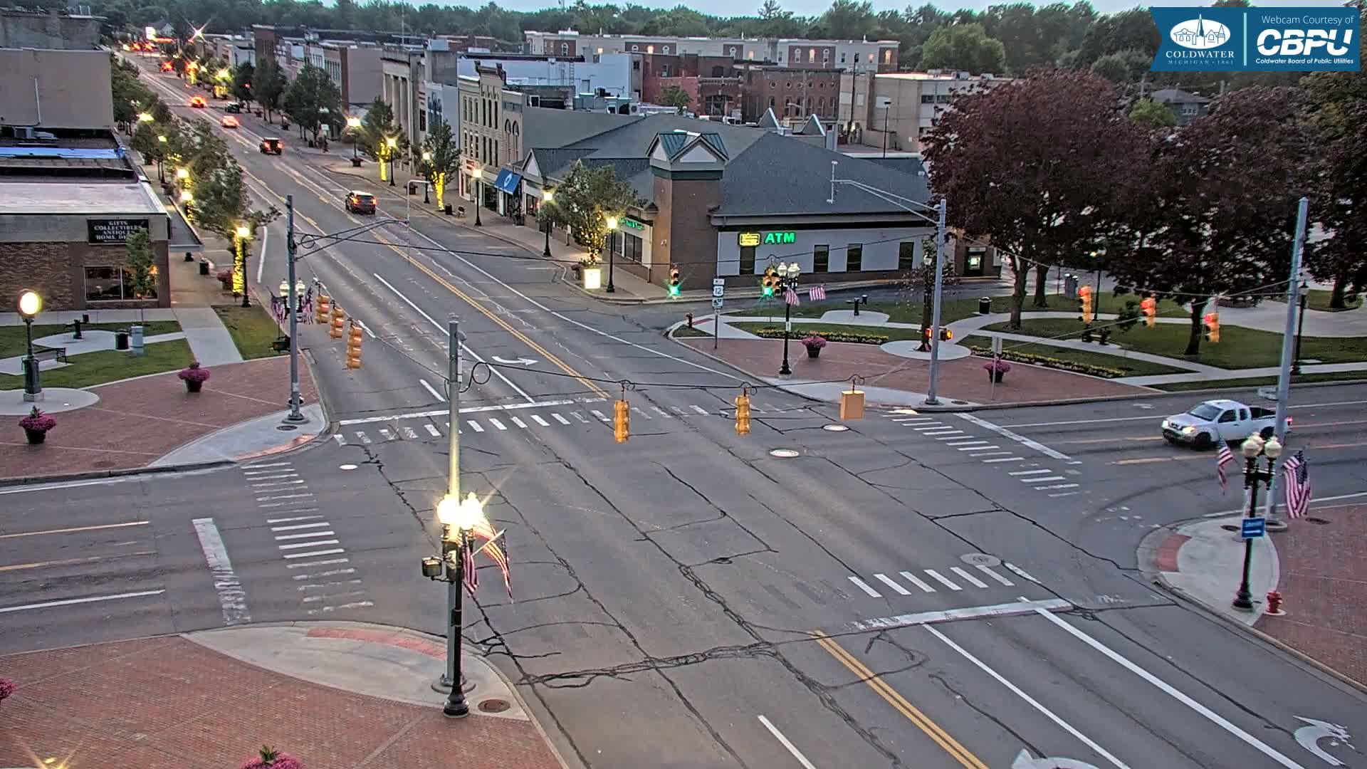 Coldwater Downtown Live Cam - Coldwater, Branch, Michigan, USA