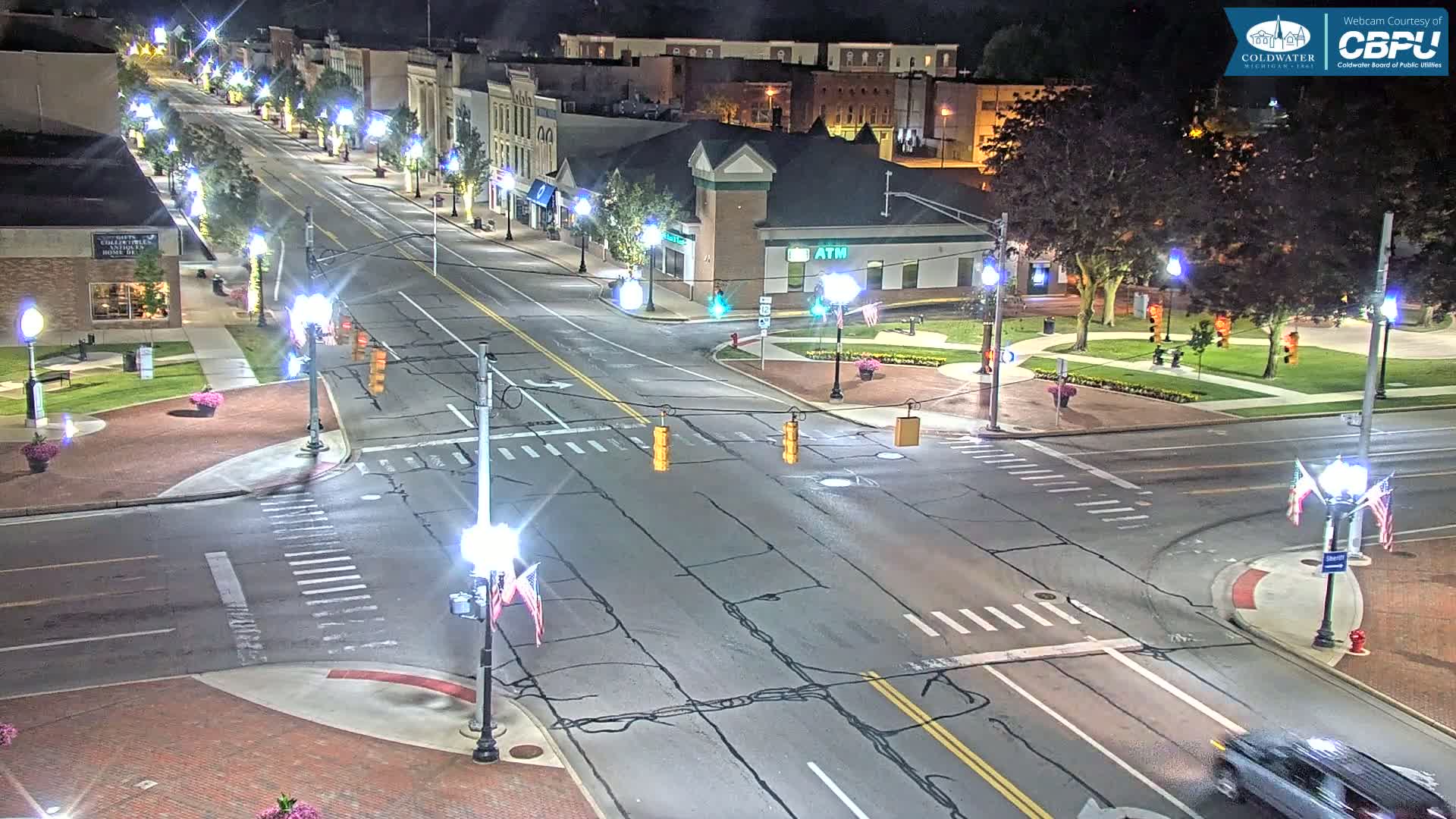 Coldwater Downtown Live Cam - Coldwater, Branch, Michigan, USA