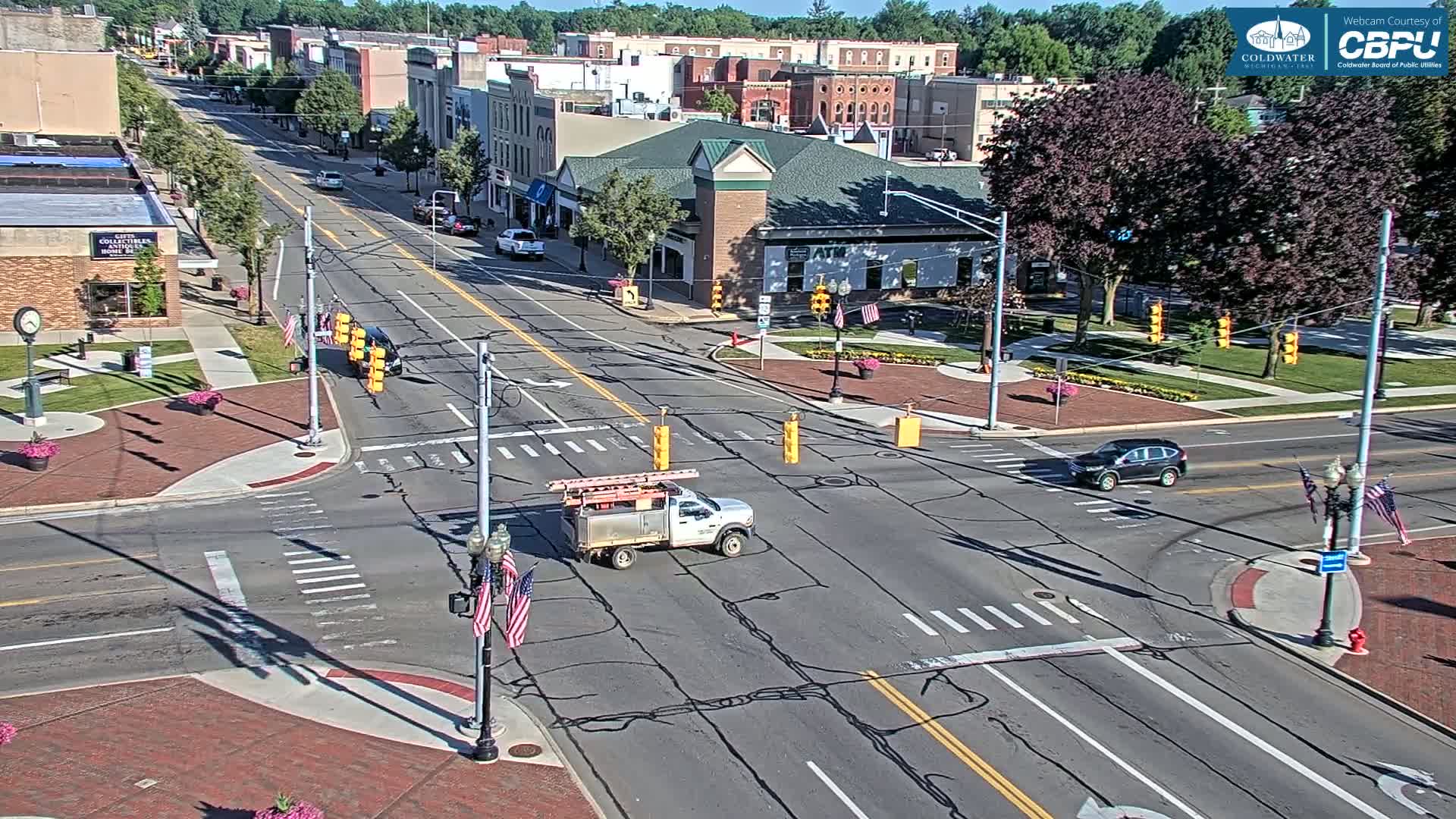 Coldwater Downtown Live Cam - Coldwater, Branch, Michigan, USA