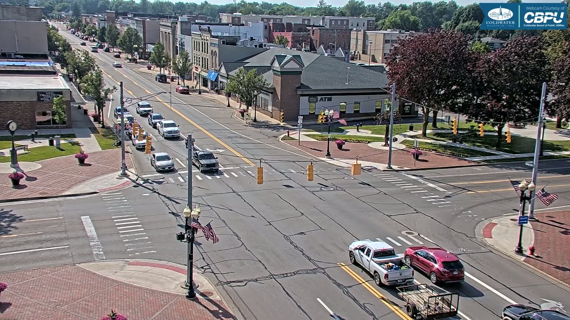 Coldwater Downtown Live Cam - Coldwater, Branch, Michigan, USA