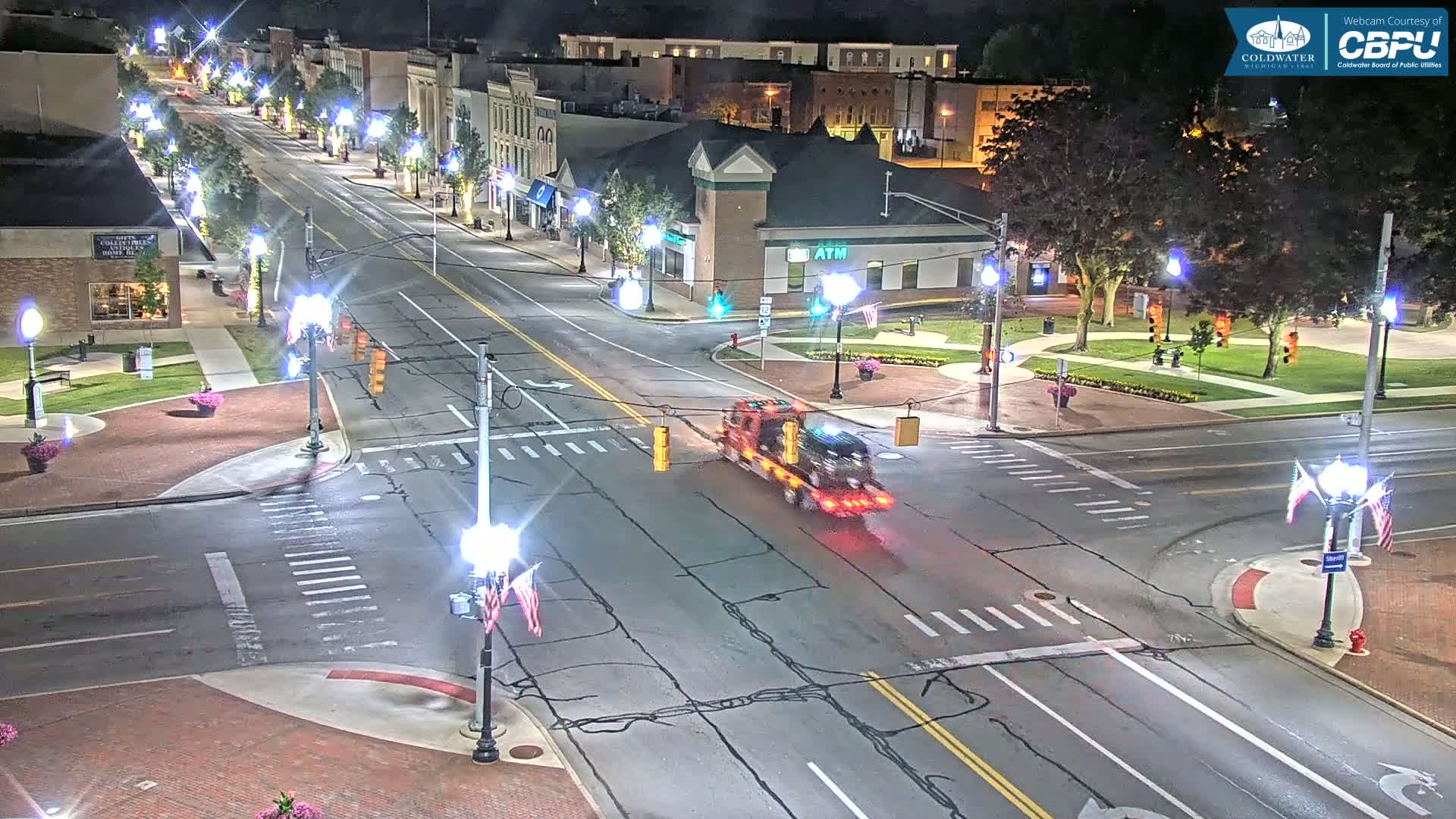 Coldwater Downtown Live Cam - Coldwater, Branch, Michigan, USA