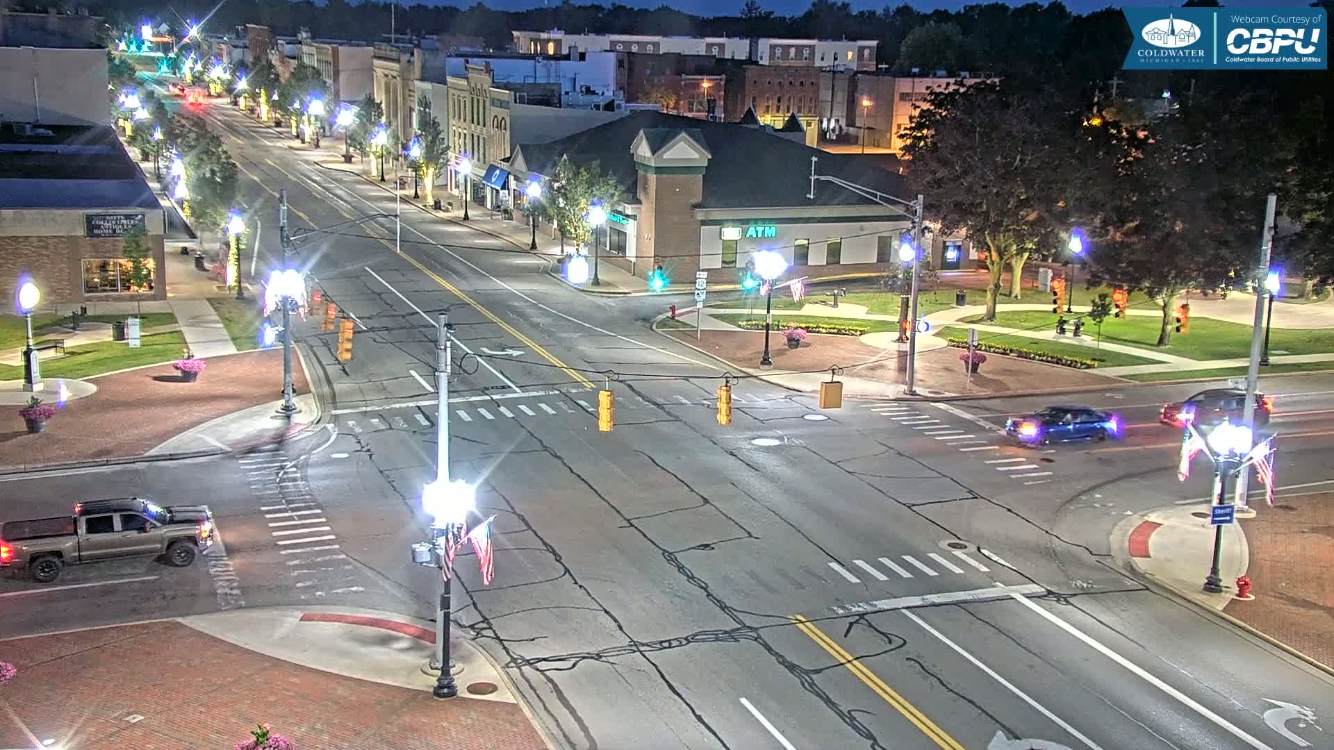 Coldwater Downtown Live Cam - Coldwater, Branch, Michigan, USA