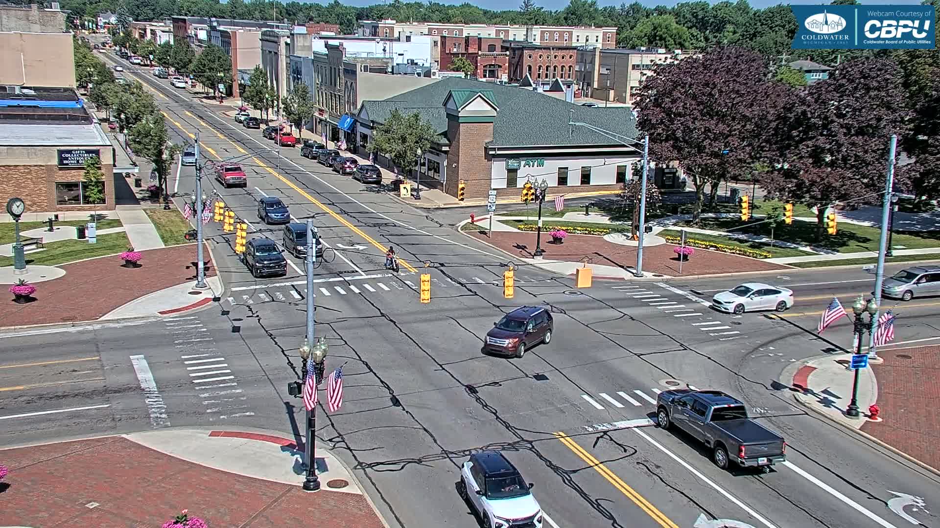 Coldwater Downtown Live Cam - Coldwater, Branch, Michigan, USA