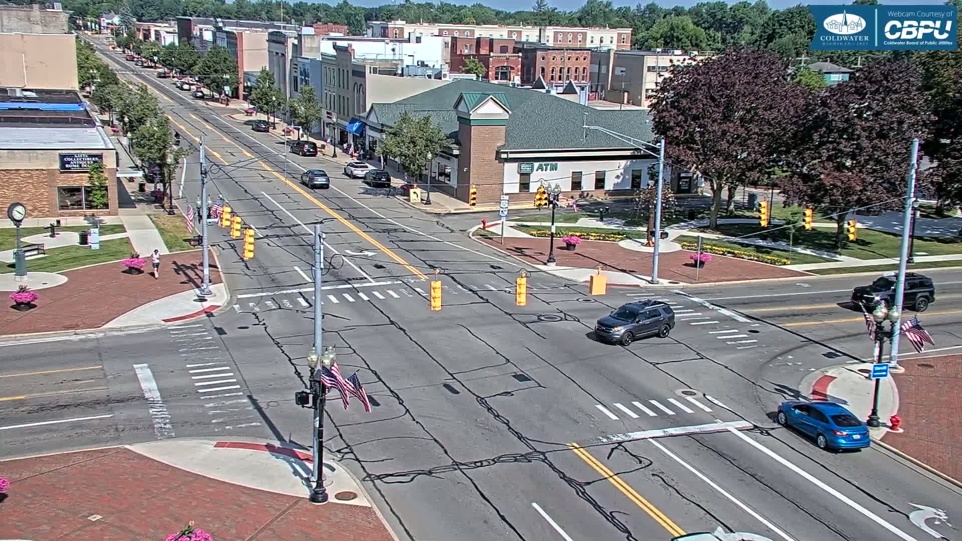 Coldwater Downtown Live Cam - Coldwater, Branch, Michigan, USA