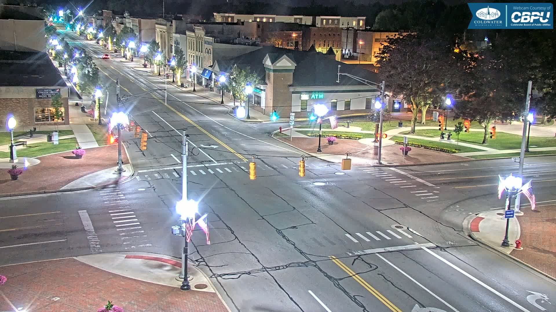 Coldwater Downtown Live Cam - Coldwater, Branch, Michigan, USA