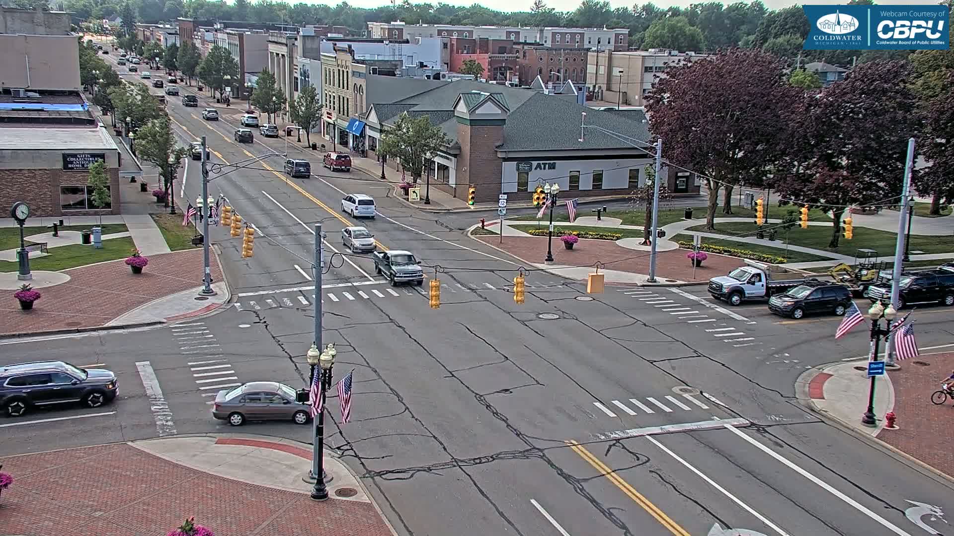 Coldwater Downtown Live Cam - Coldwater, Branch, Michigan, USA