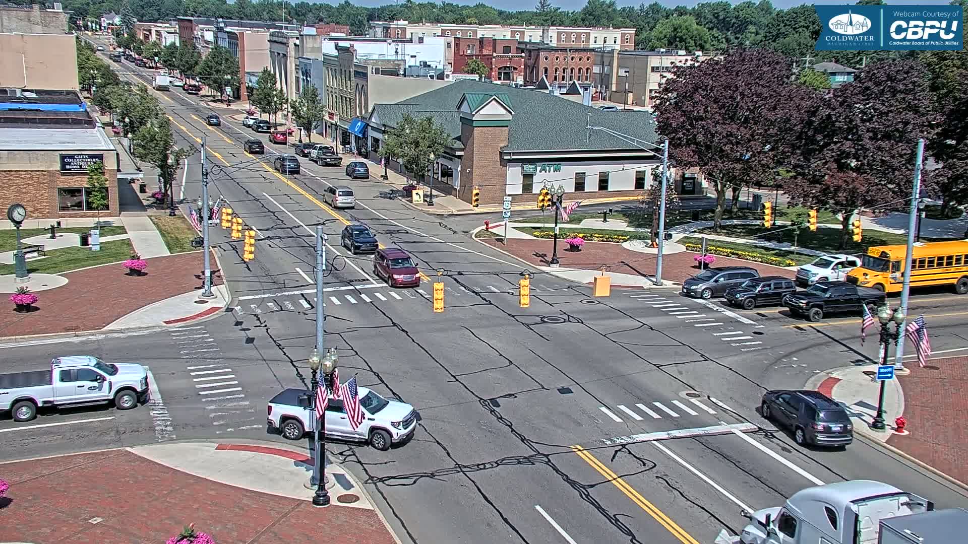 Coldwater Downtown Live Cam - Coldwater, Branch, Michigan, USA