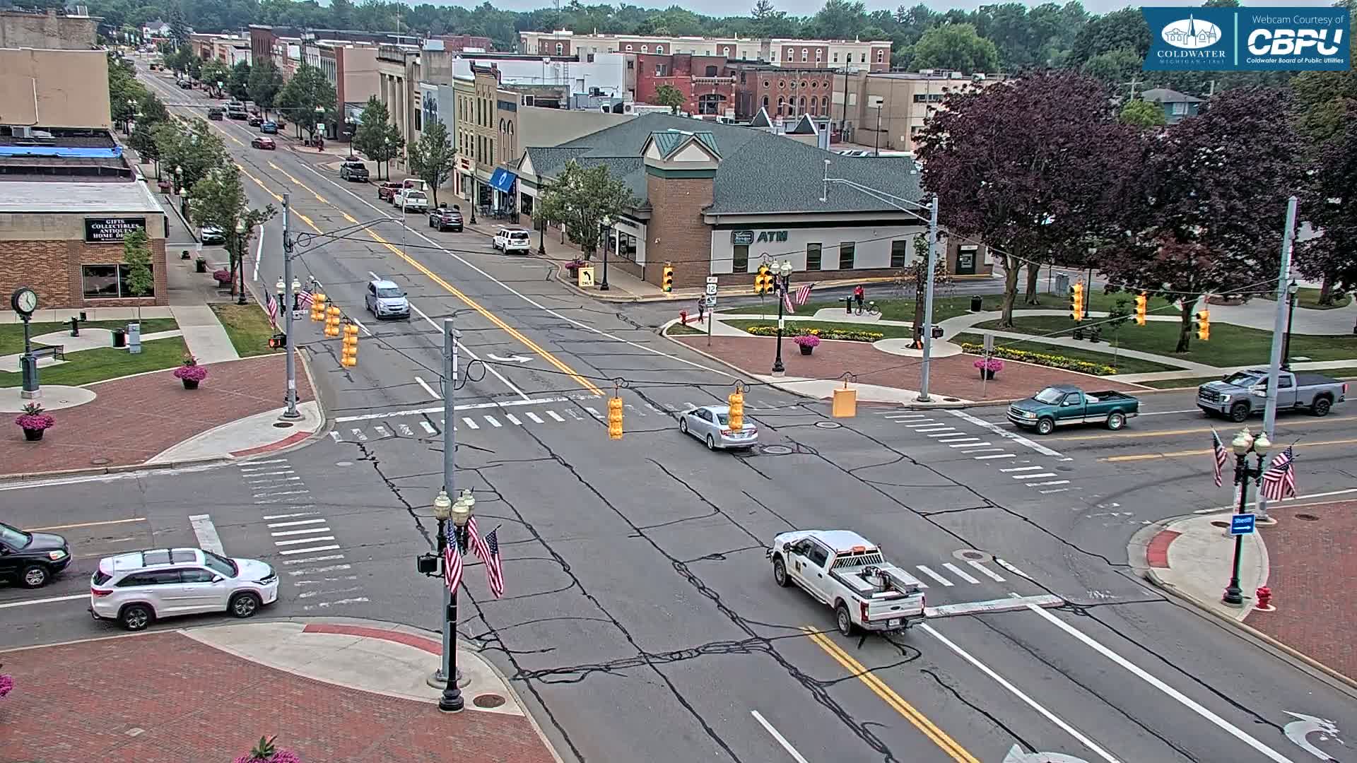 Coldwater Downtown Live Cam - Coldwater, Branch, Michigan, USA