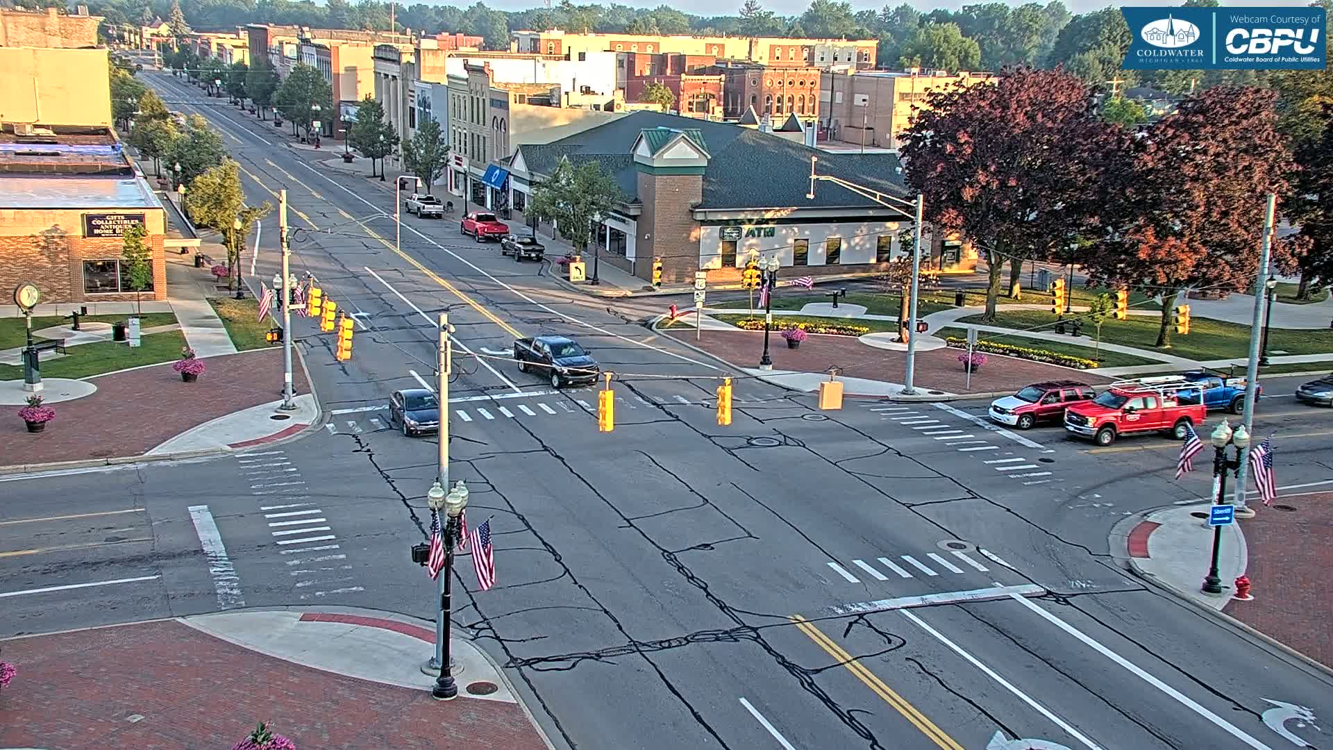 Coldwater Downtown Live Cam - Coldwater, Branch, Michigan, USA