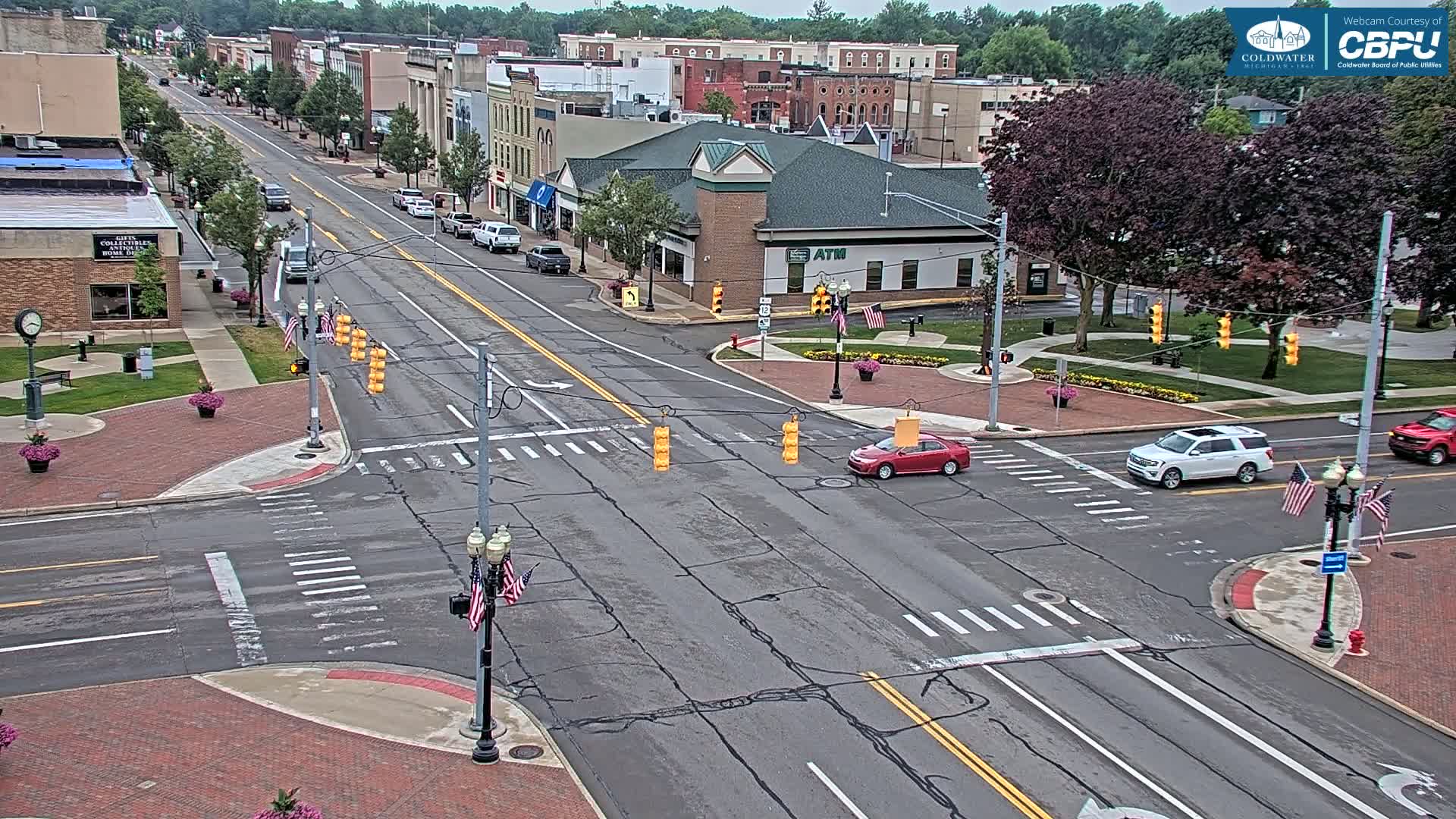 Coldwater Downtown Live Cam - Coldwater, Branch, Michigan, USA