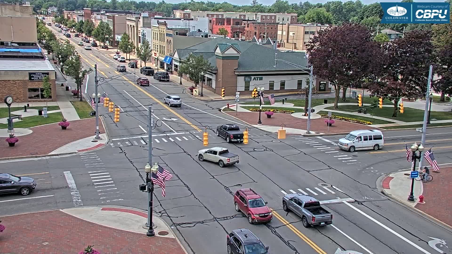Coldwater Downtown Live Cam - Coldwater, Branch, Michigan, USA