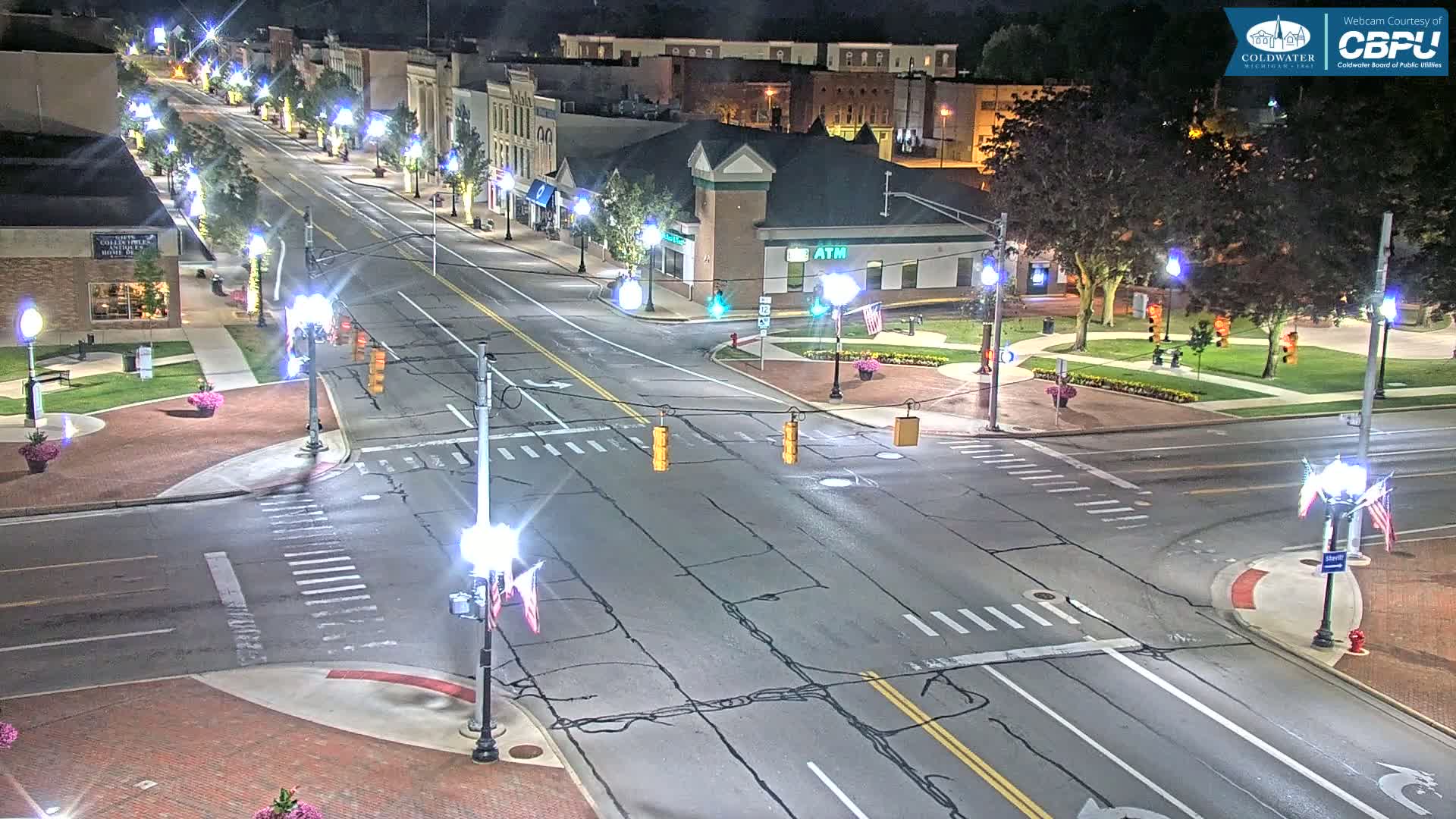 Coldwater Downtown Live Cam - Coldwater, Branch, Michigan, USA