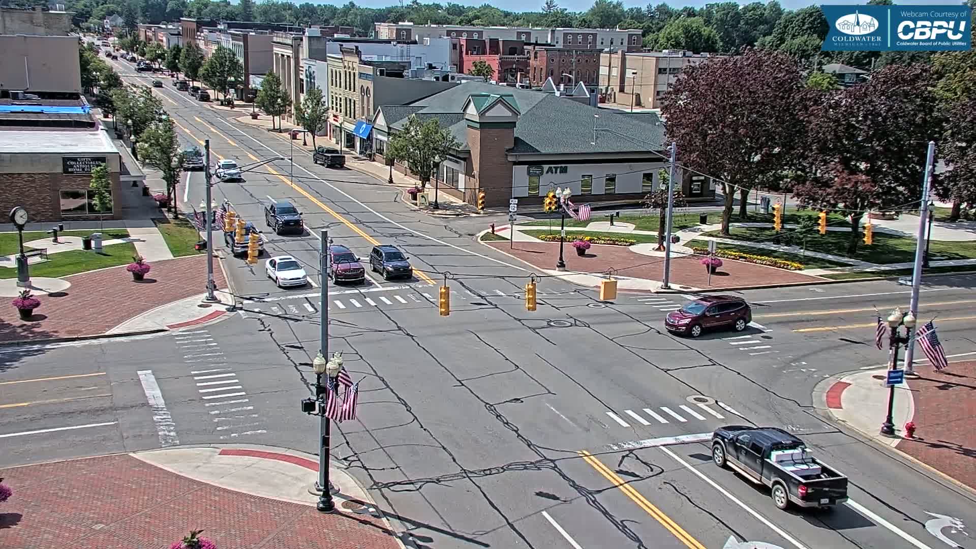 Coldwater Downtown Live Cam - Coldwater, Branch, Michigan, USA