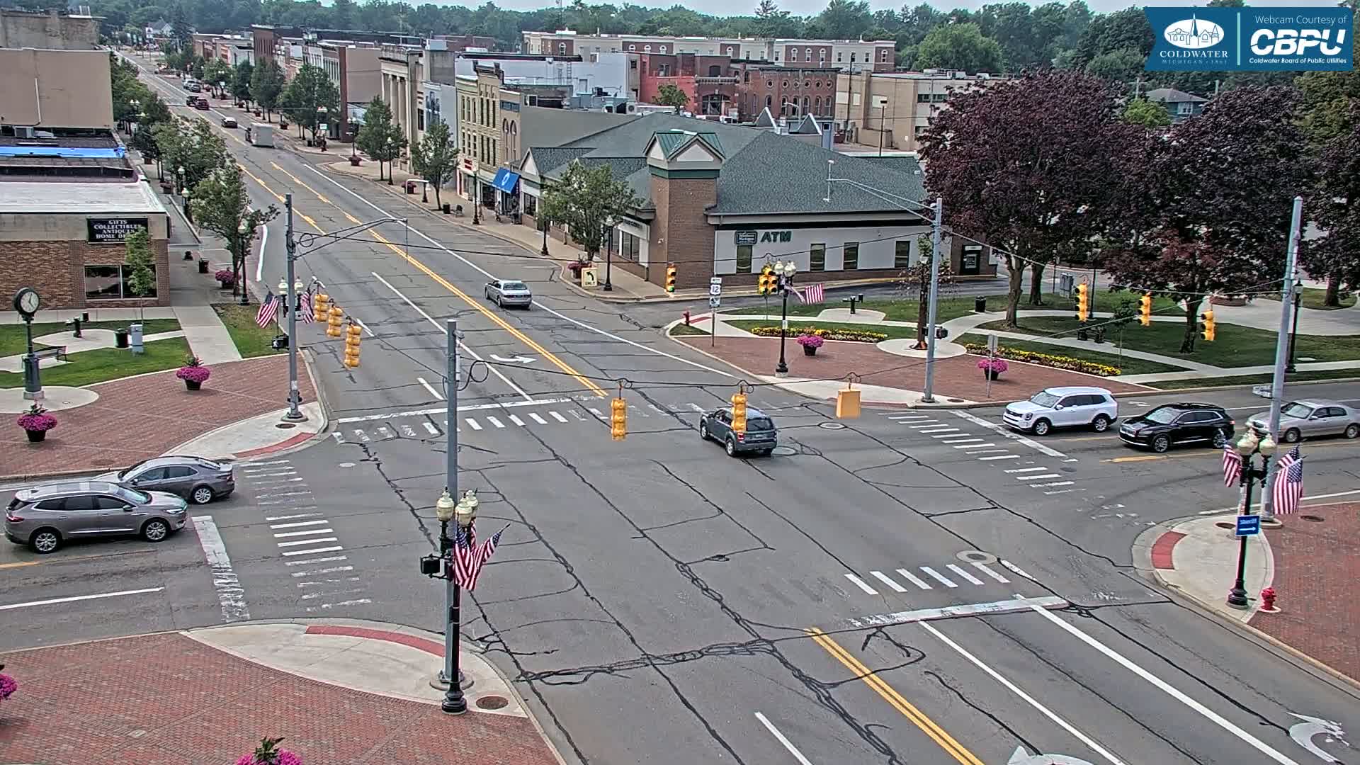 Coldwater Downtown Live Cam - Coldwater, Branch, Michigan, USA