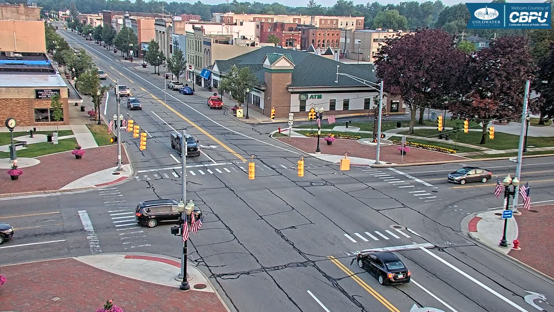 Coldwater Downtown Live Cam - Coldwater, Branch, Michigan, USA