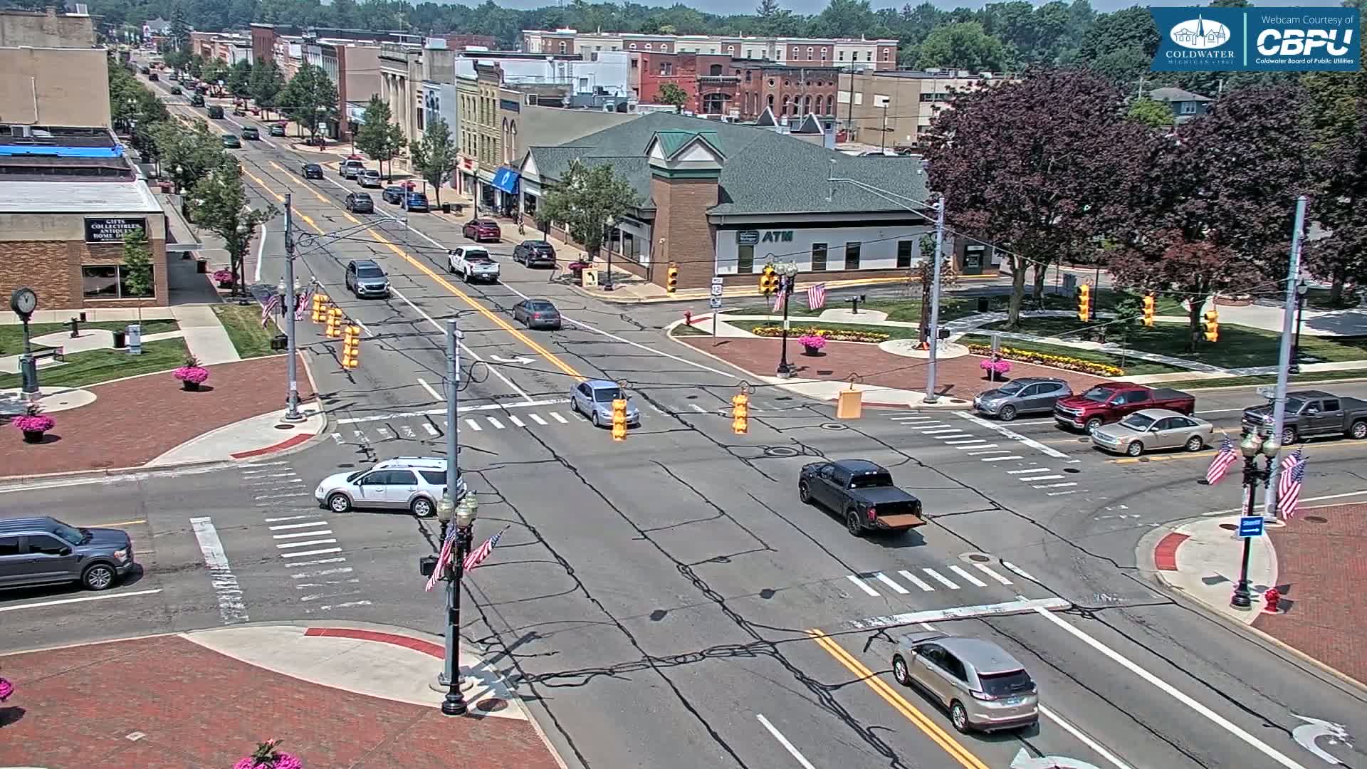 Coldwater Downtown Live Cam - Coldwater, Branch, Michigan, USA