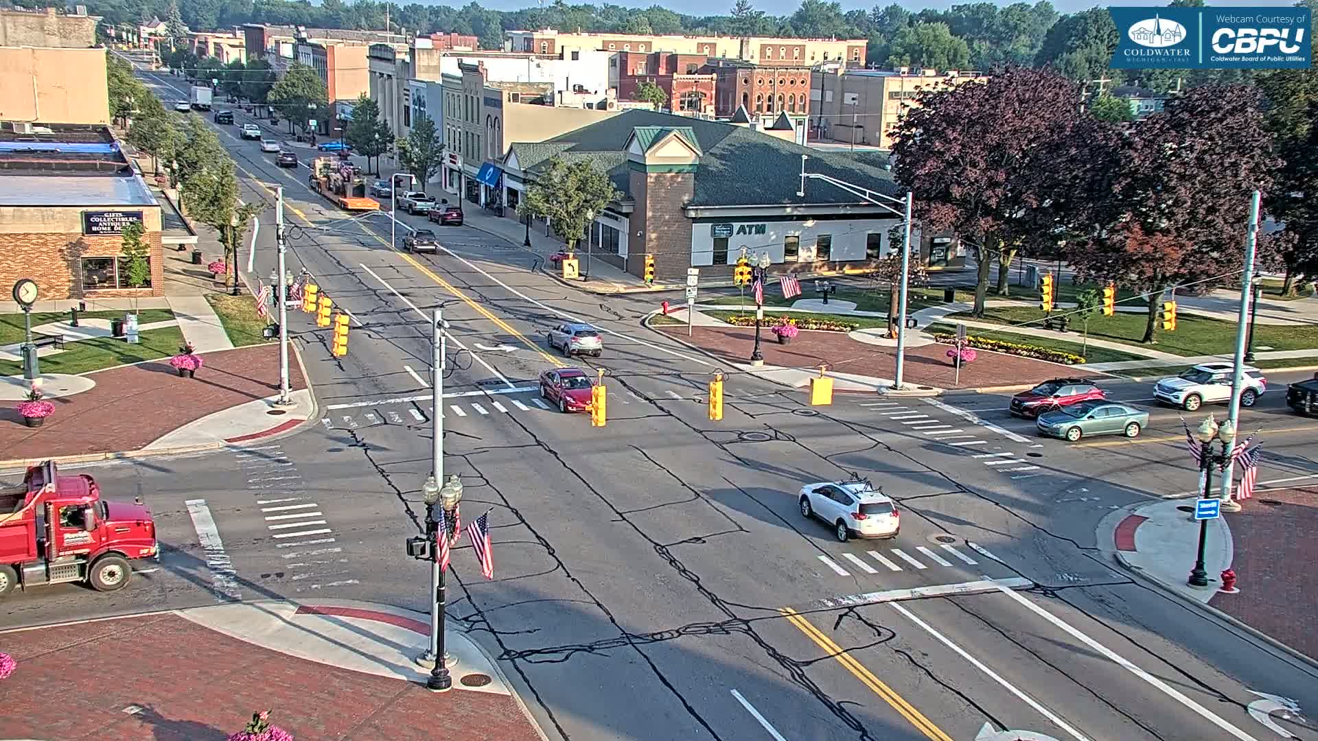 Coldwater Downtown Live Cam - Coldwater, Branch, Michigan, USA