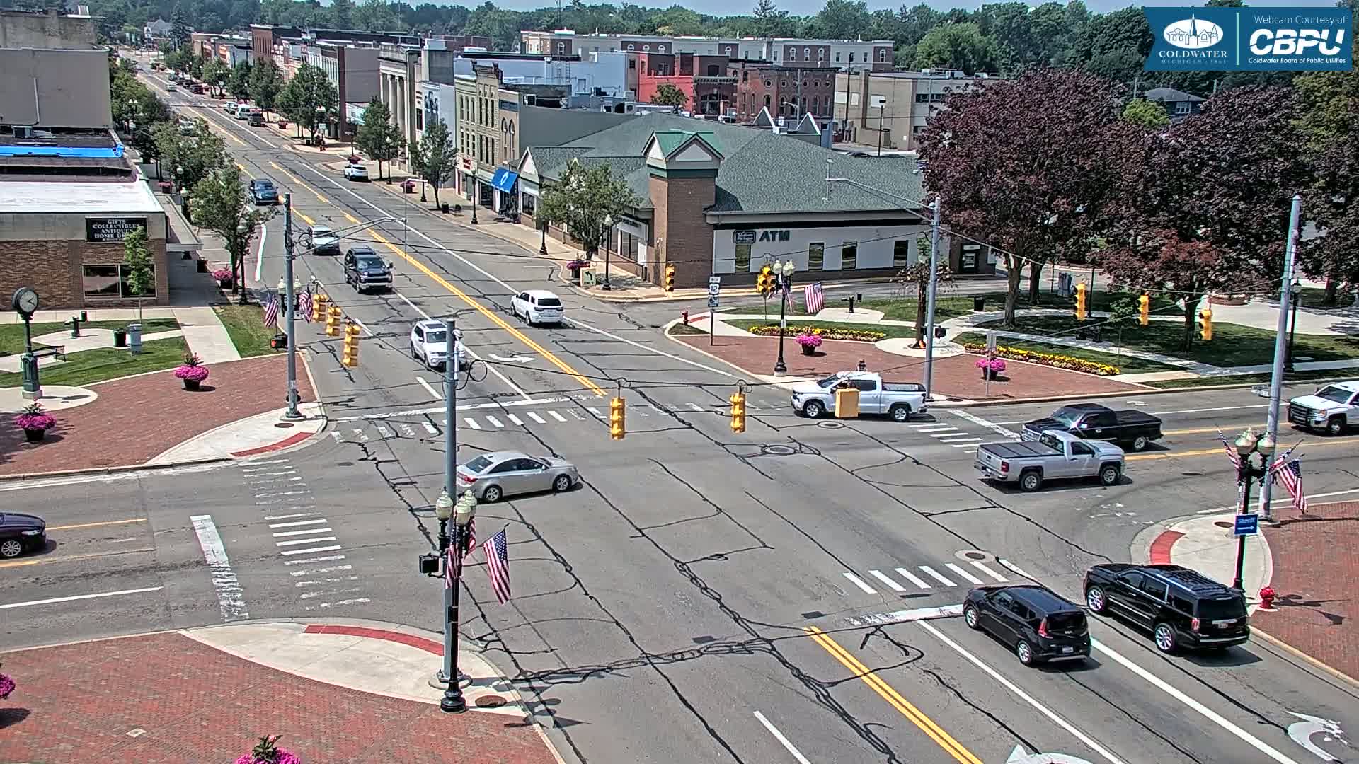 Coldwater Downtown Live Cam - Coldwater, Branch, Michigan, USA