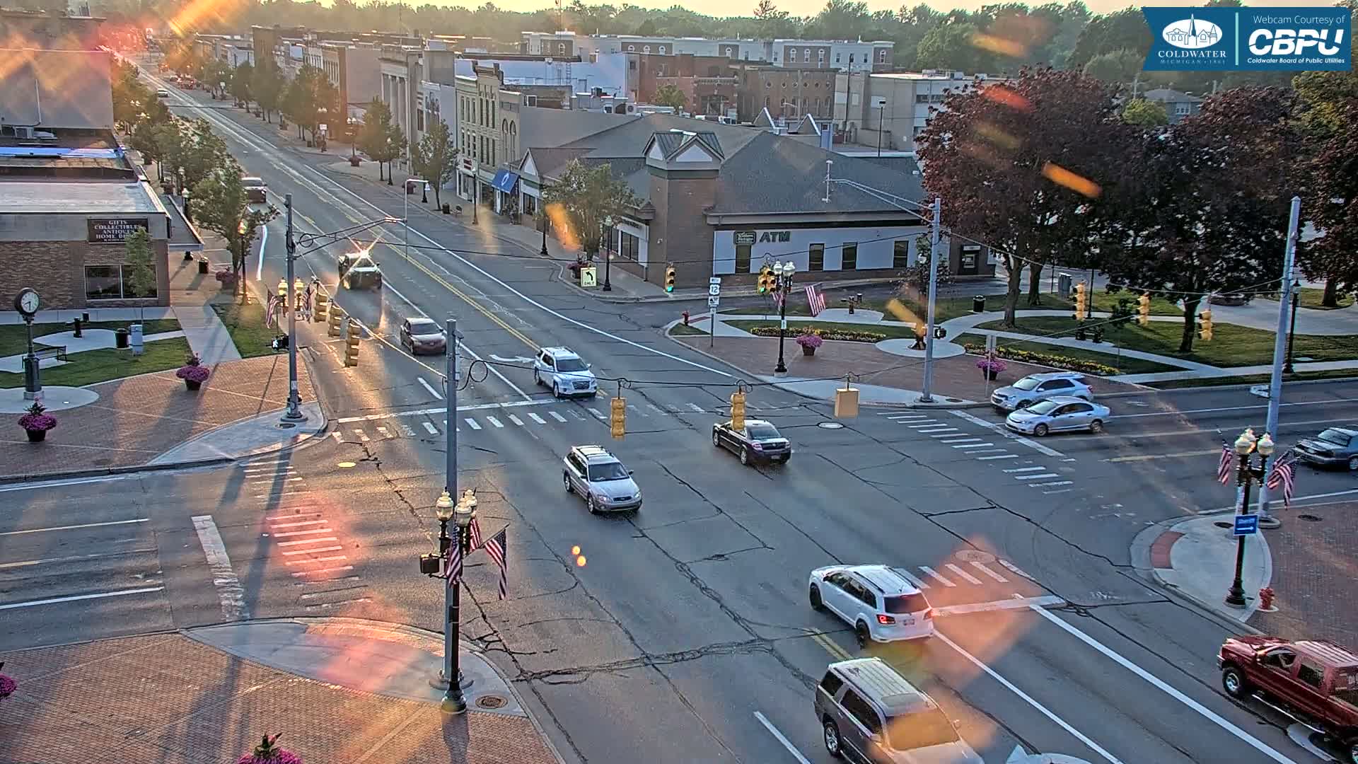 Coldwater Downtown Live Cam - Coldwater, Branch, Michigan, USA