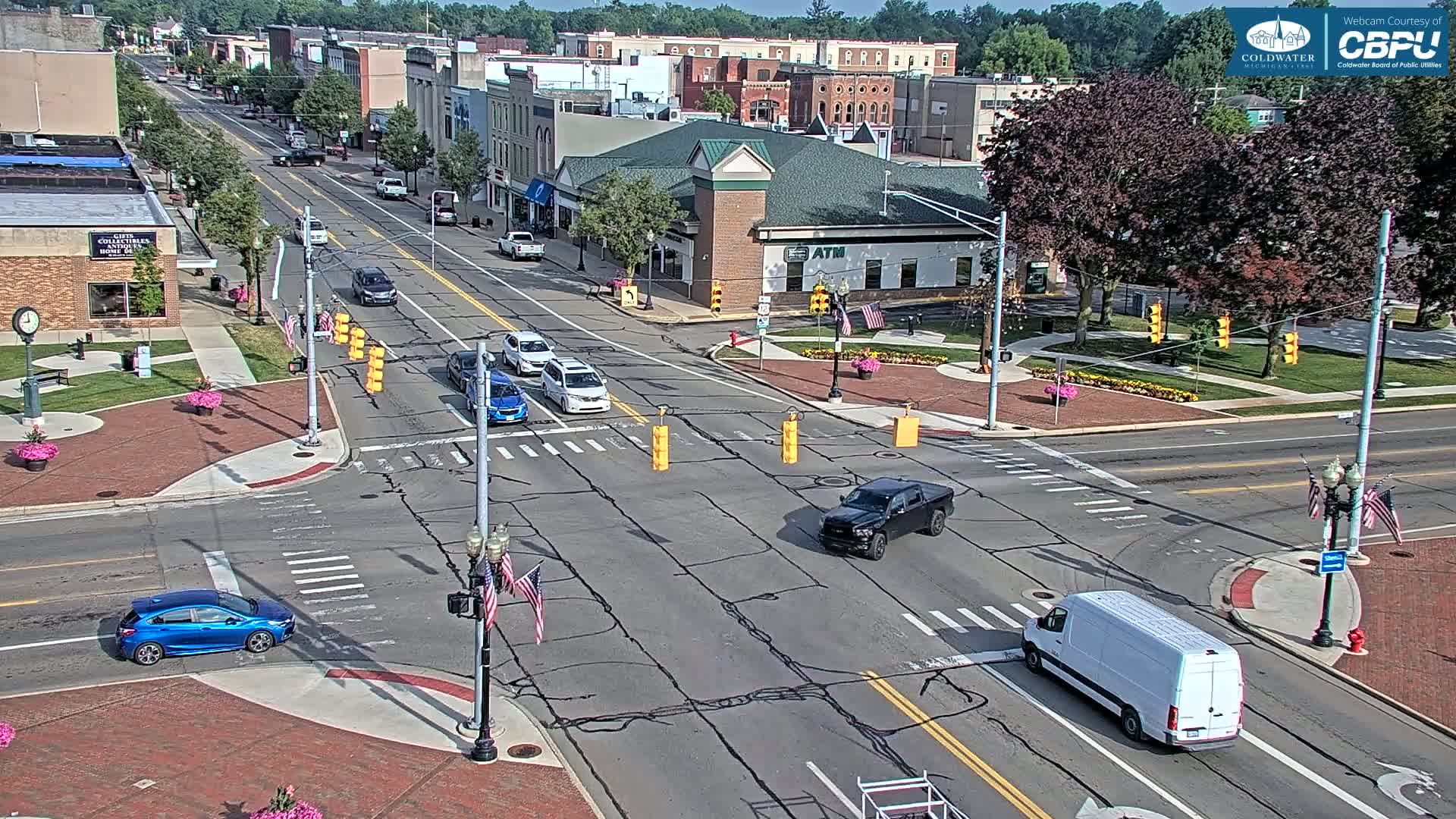 Coldwater Downtown Live Cam - Coldwater, Branch, Michigan, USA