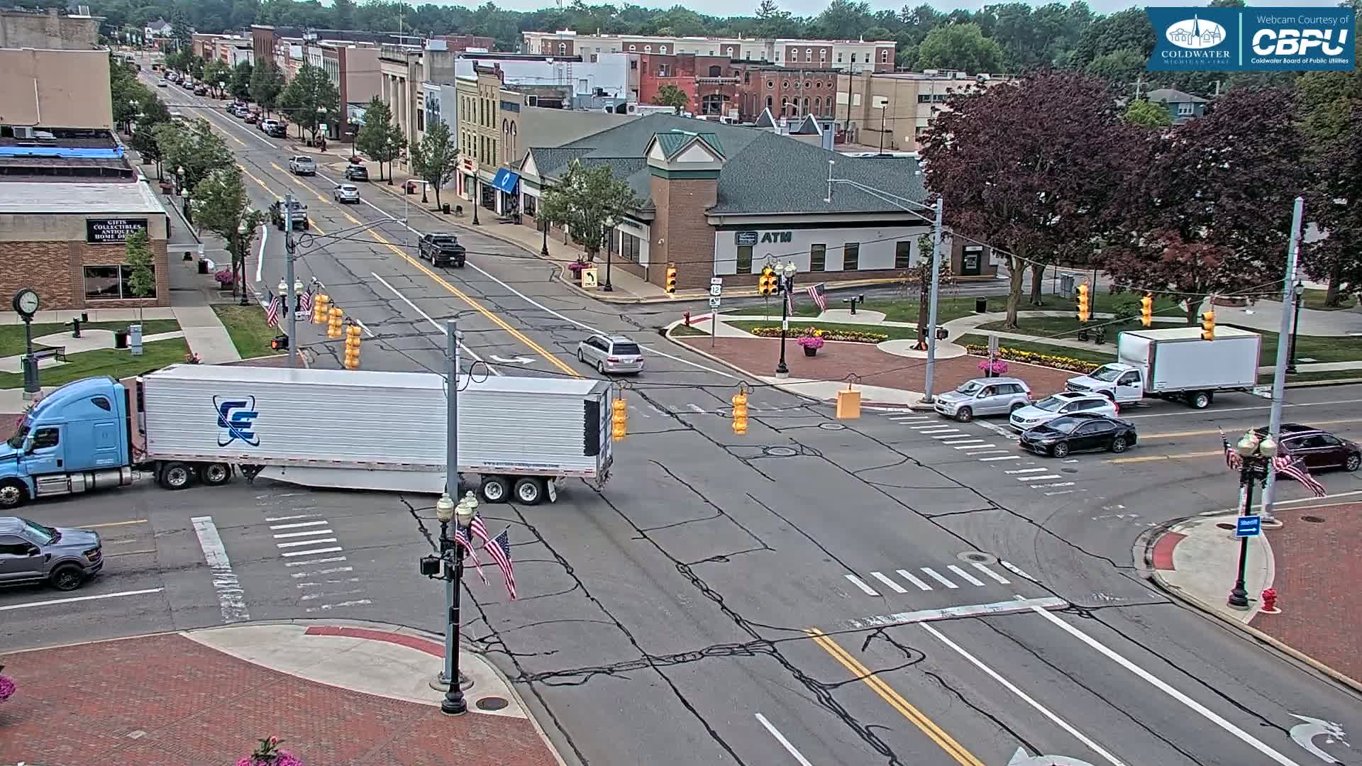 Coldwater Downtown Live Cam - Coldwater, Branch, Michigan, USA