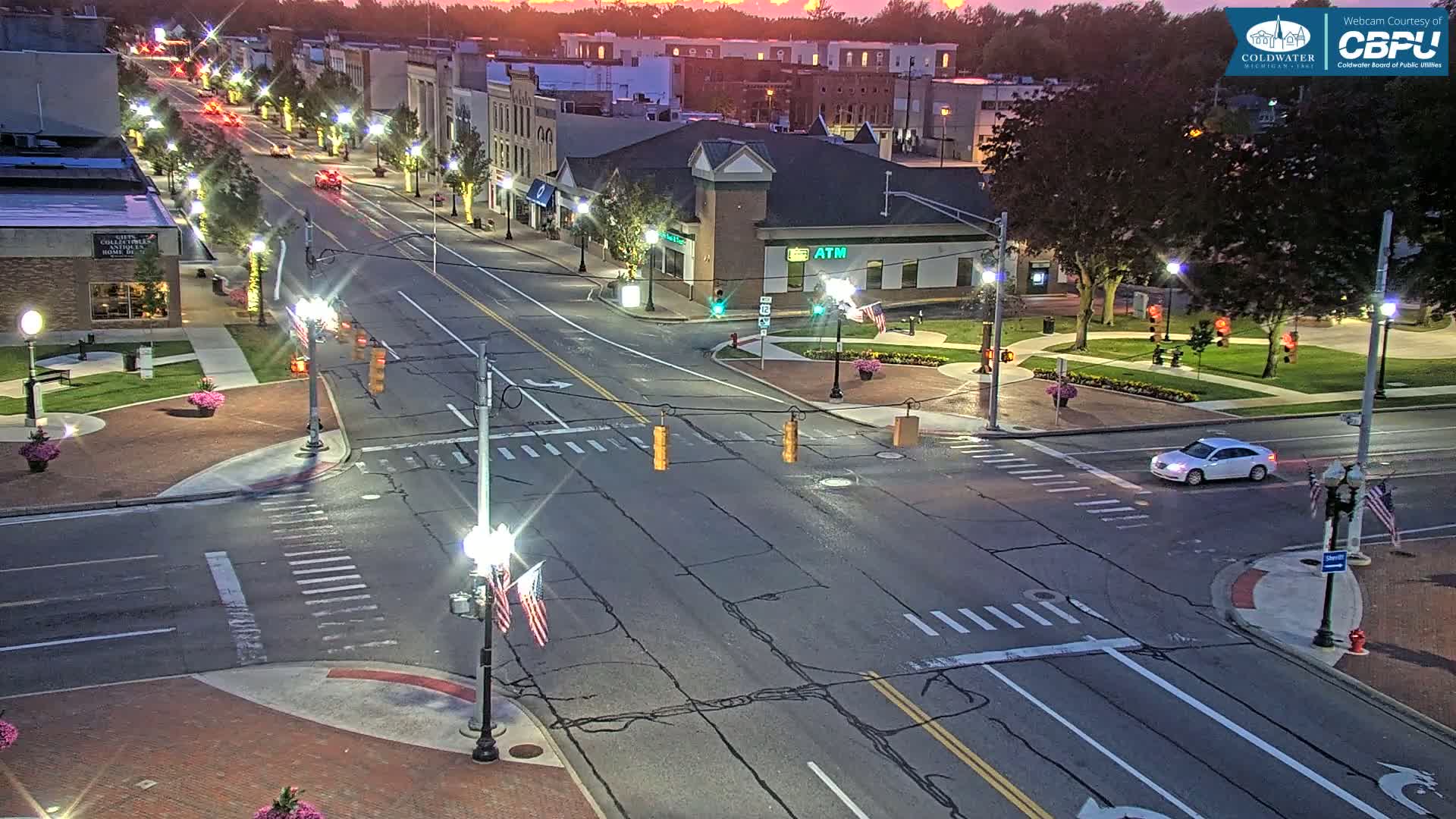 Coldwater Downtown Live Cam - Coldwater, Branch, Michigan, USA