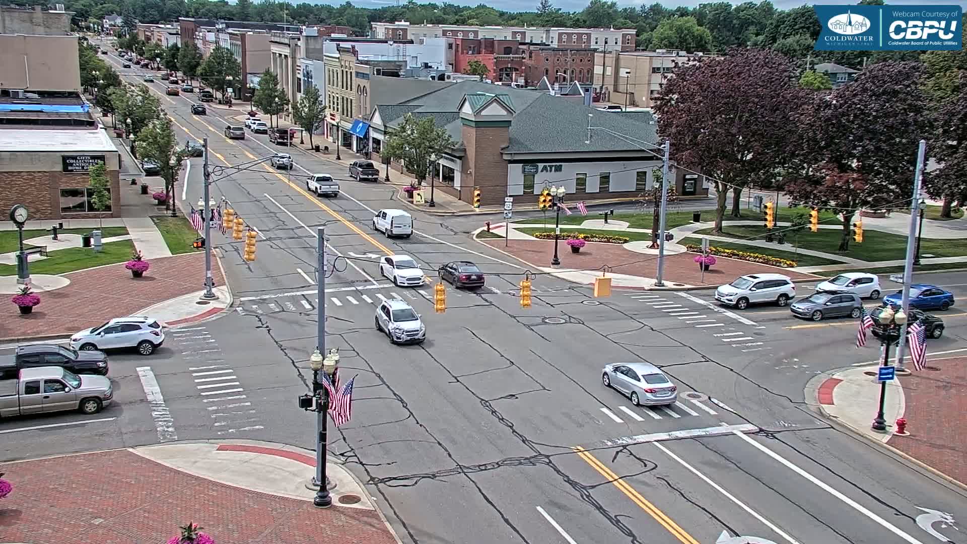 Coldwater Downtown Live Cam - Coldwater, Branch, Michigan, USA