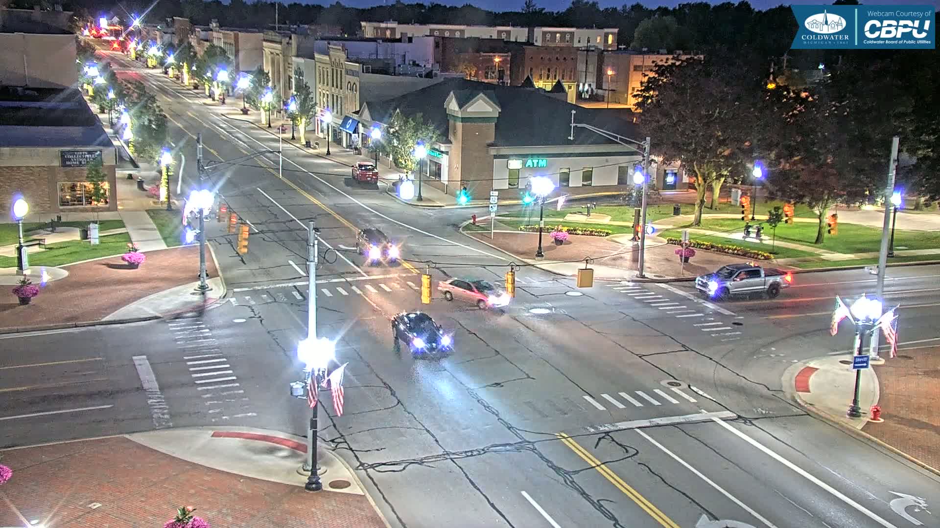 Coldwater Downtown Live Cam - Coldwater, Branch, Michigan, USA
