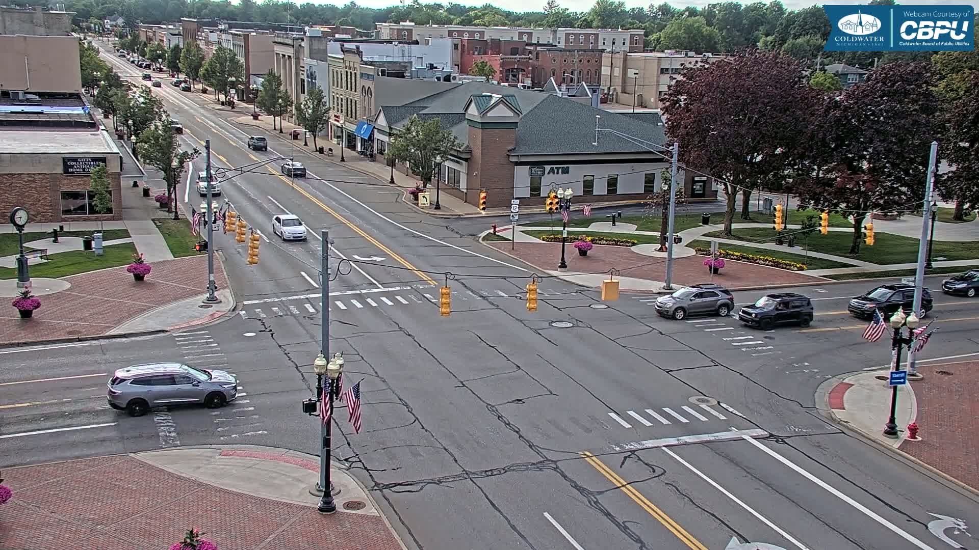 Coldwater Downtown Live Cam - Coldwater, Branch, Michigan, USA