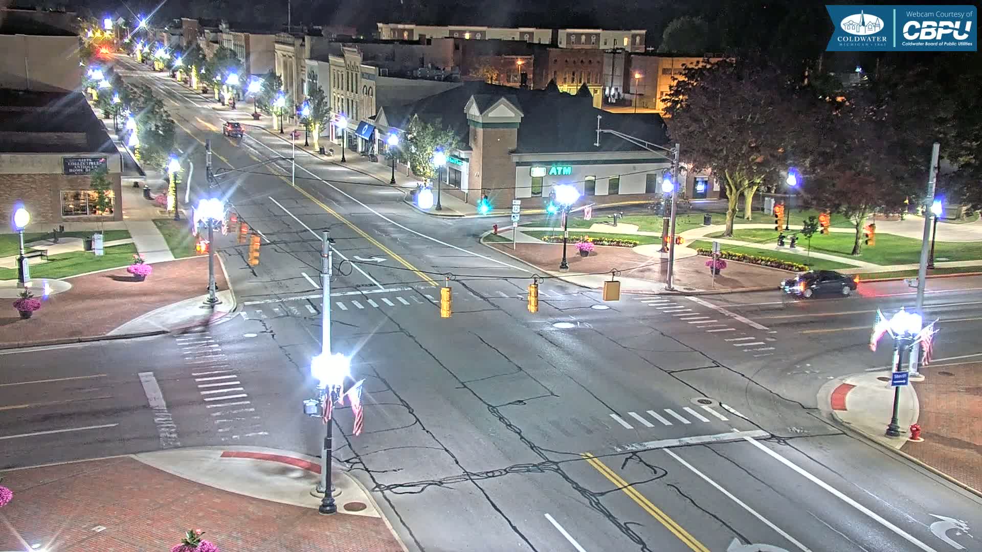 Coldwater Downtown Live Cam - Coldwater, Branch, Michigan, USA