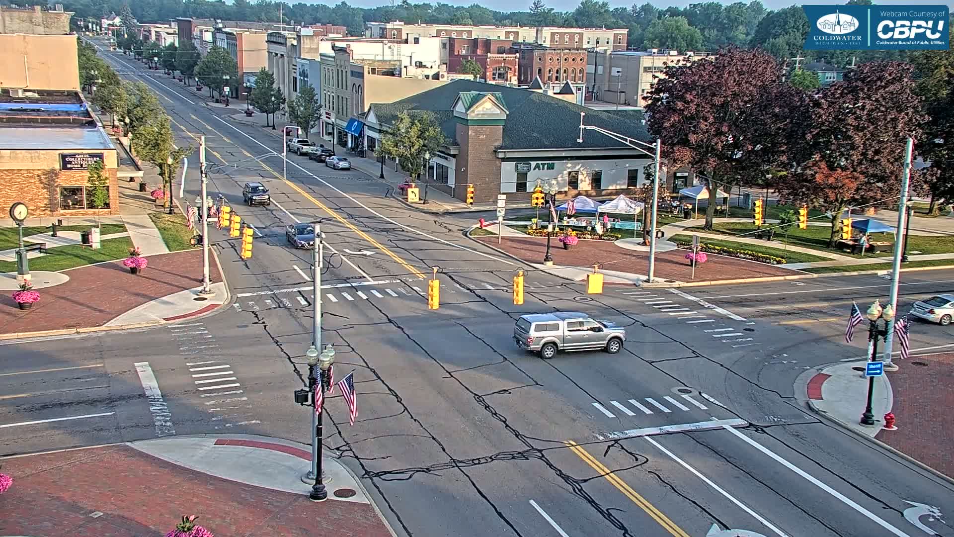 Coldwater Downtown Live Cam - Coldwater, Branch, Michigan, USA