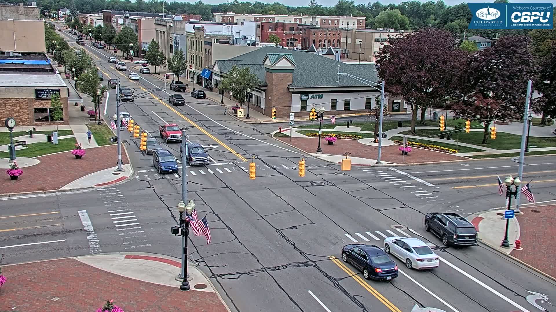 Coldwater Downtown Live Cam - Coldwater, Branch, Michigan, USA