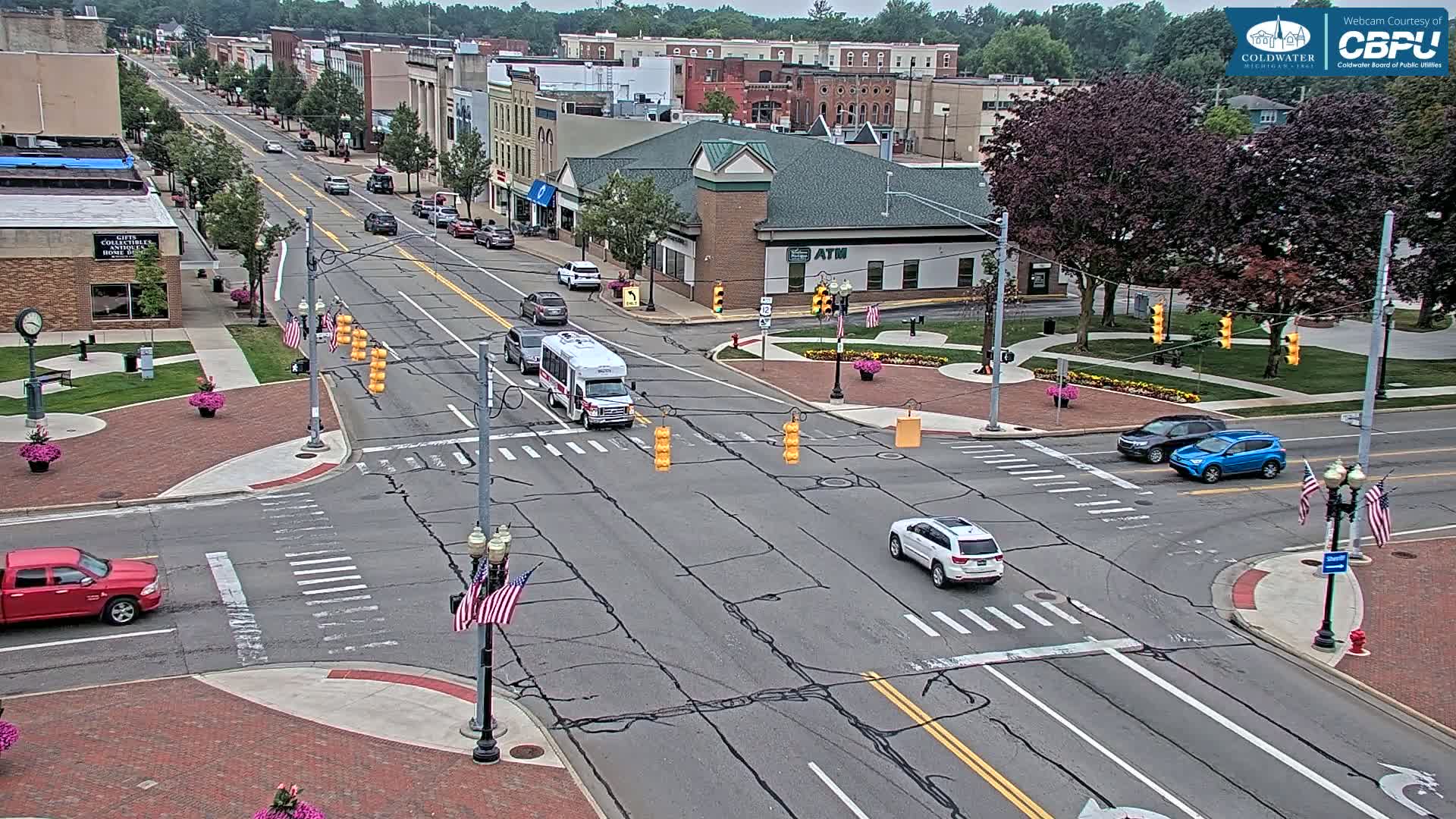 Coldwater Downtown Live Cam - Coldwater, Branch, Michigan, USA