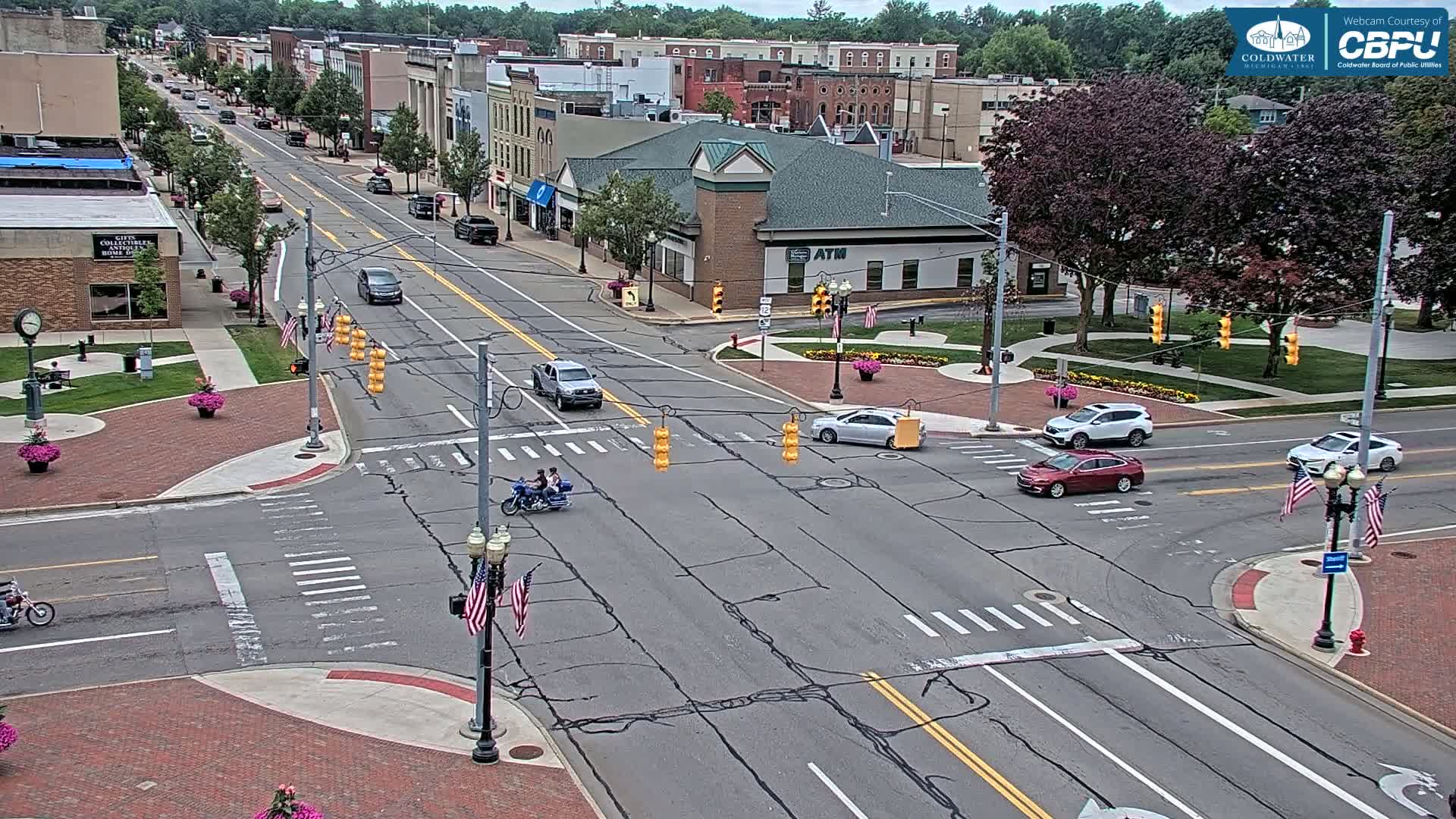 Coldwater Downtown Live Cam - Coldwater, Branch, Michigan, USA