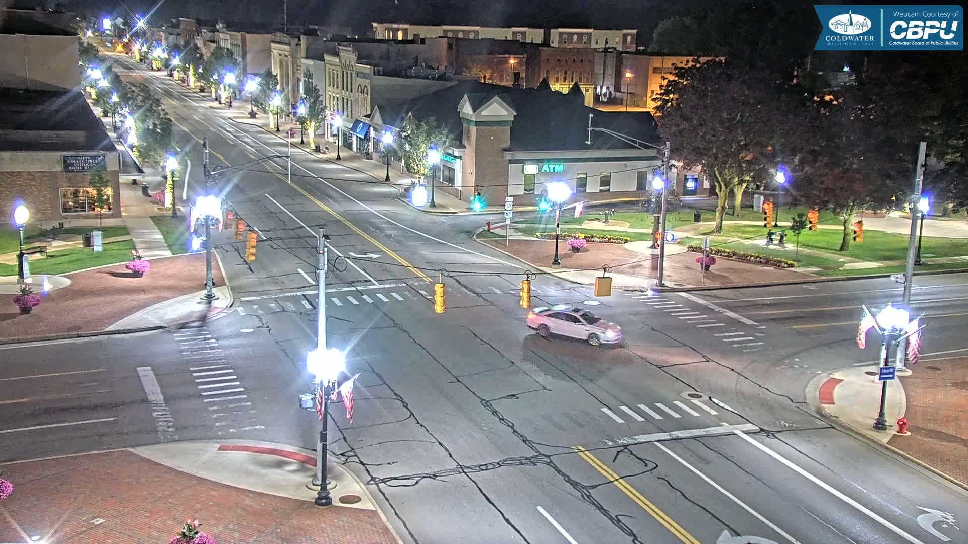 Coldwater Downtown Live Cam - Coldwater, Branch, Michigan, USA