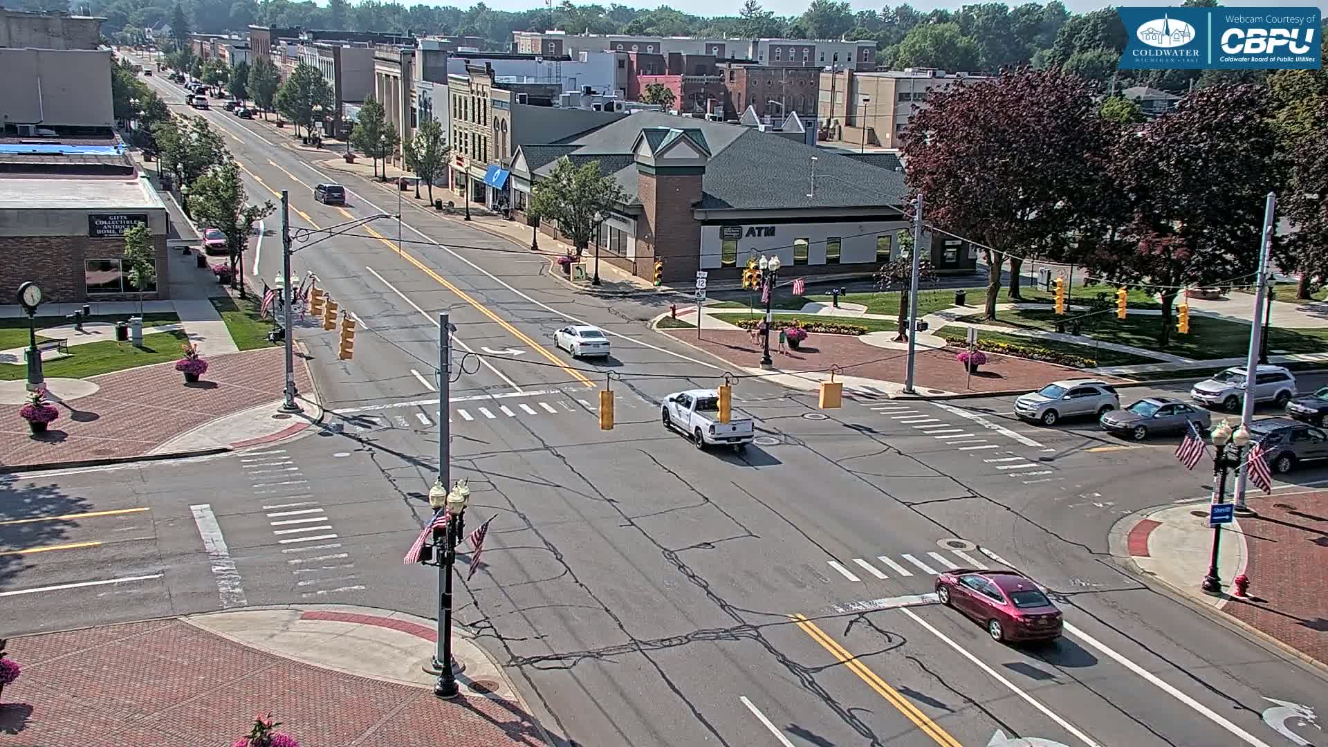 Coldwater Downtown Live Cam - Coldwater, Branch, Michigan, USA
